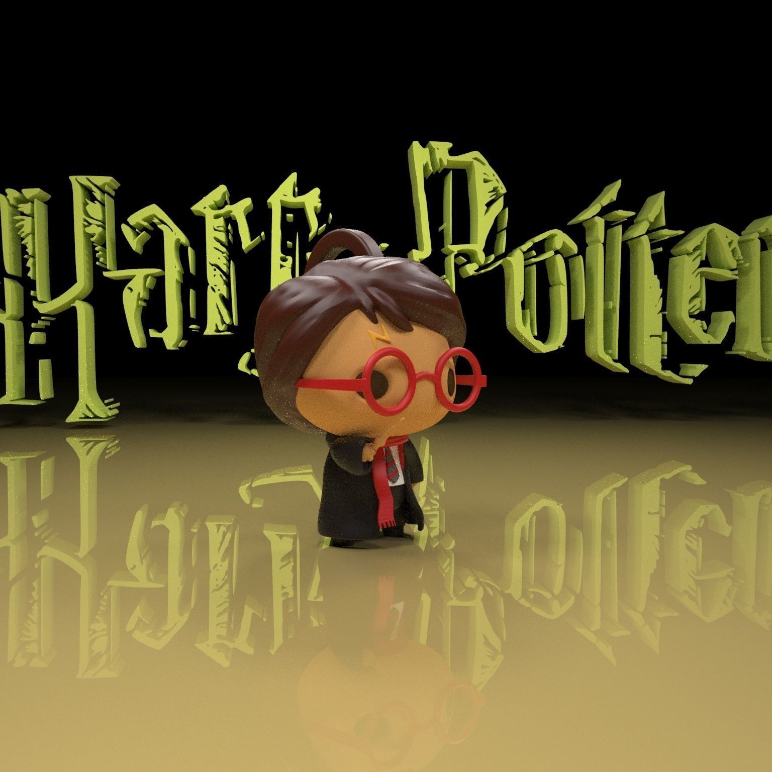 HARRY POTTER KEYCHAIN