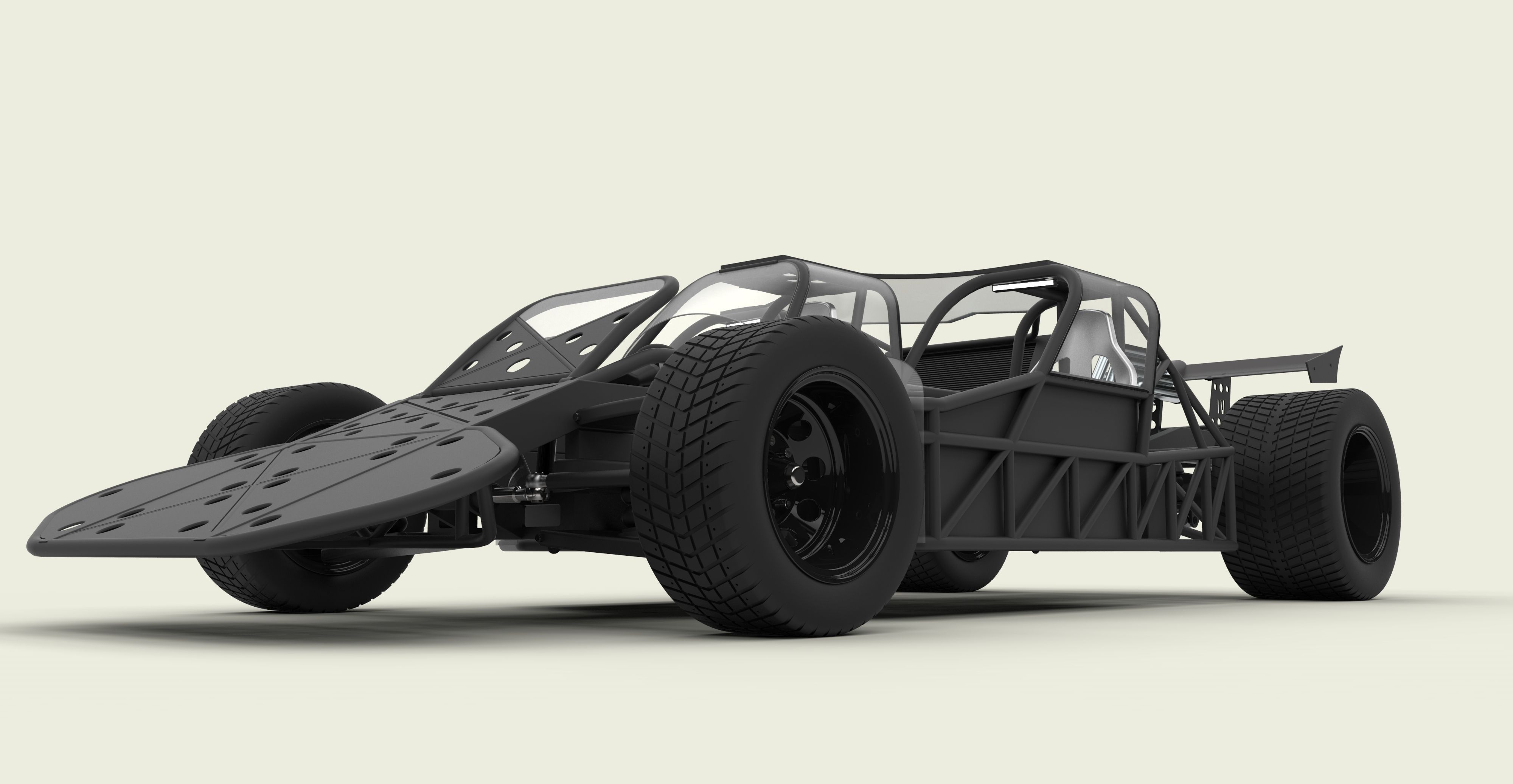 Flip car 3D Model OBJ STL SLDPRT SLDASM SLDDRW IGE IGS