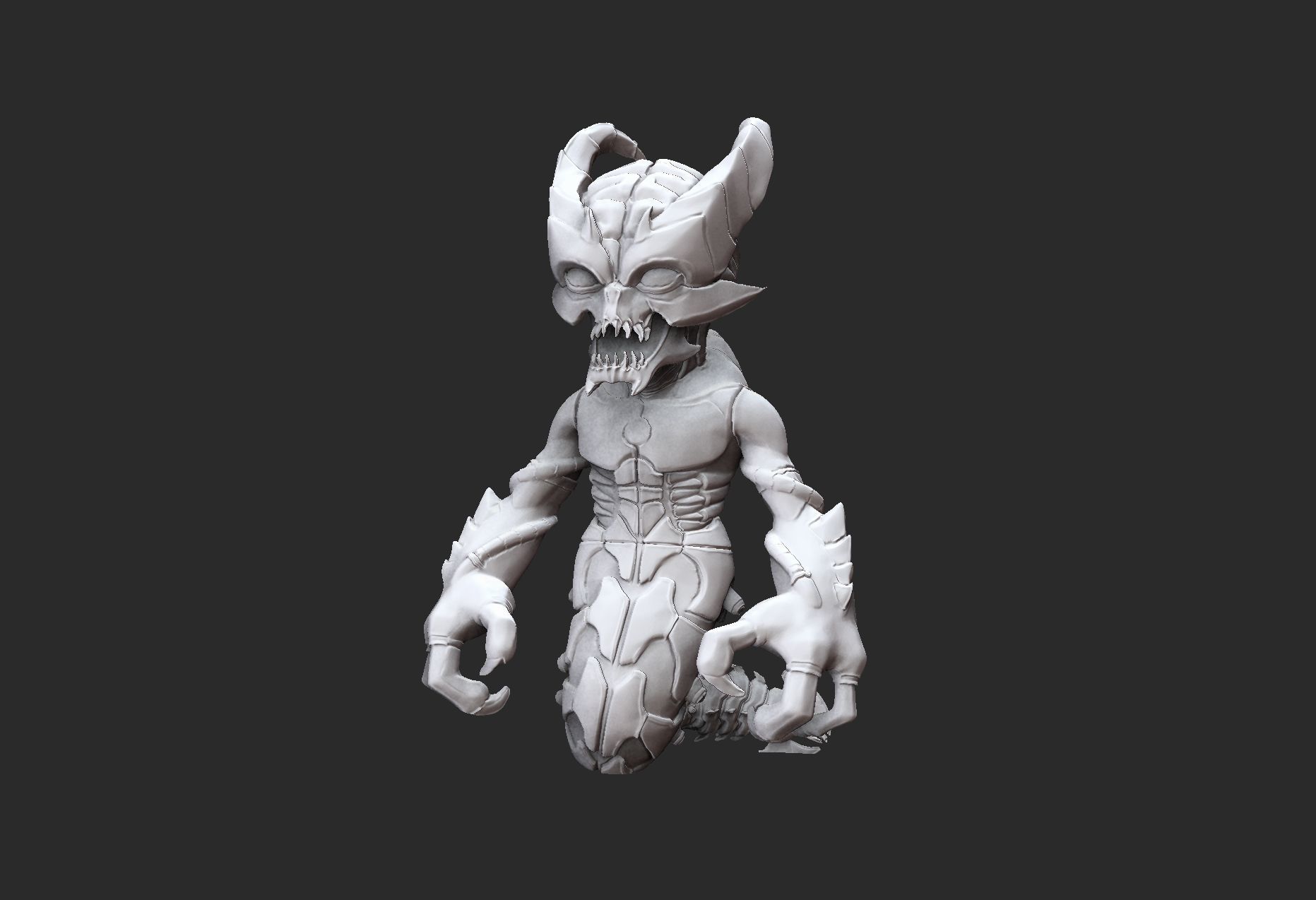 Whiplash Doom Collectable Toy 3D Model STL File