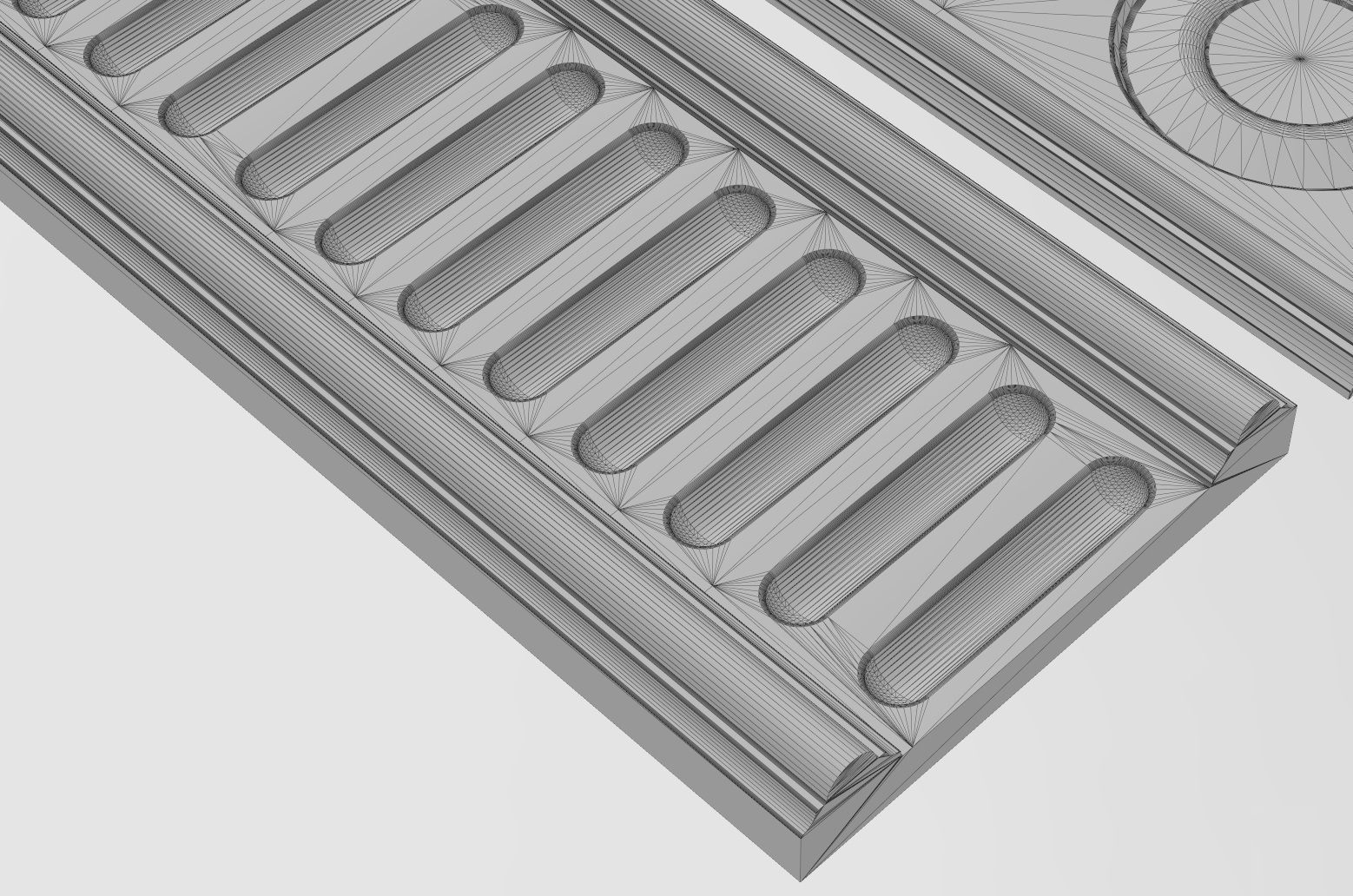 6 classical friezes for plaster and wood workings 3D model 3D printable ...