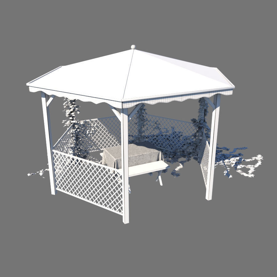 pavilion free 3D model | CGTrader