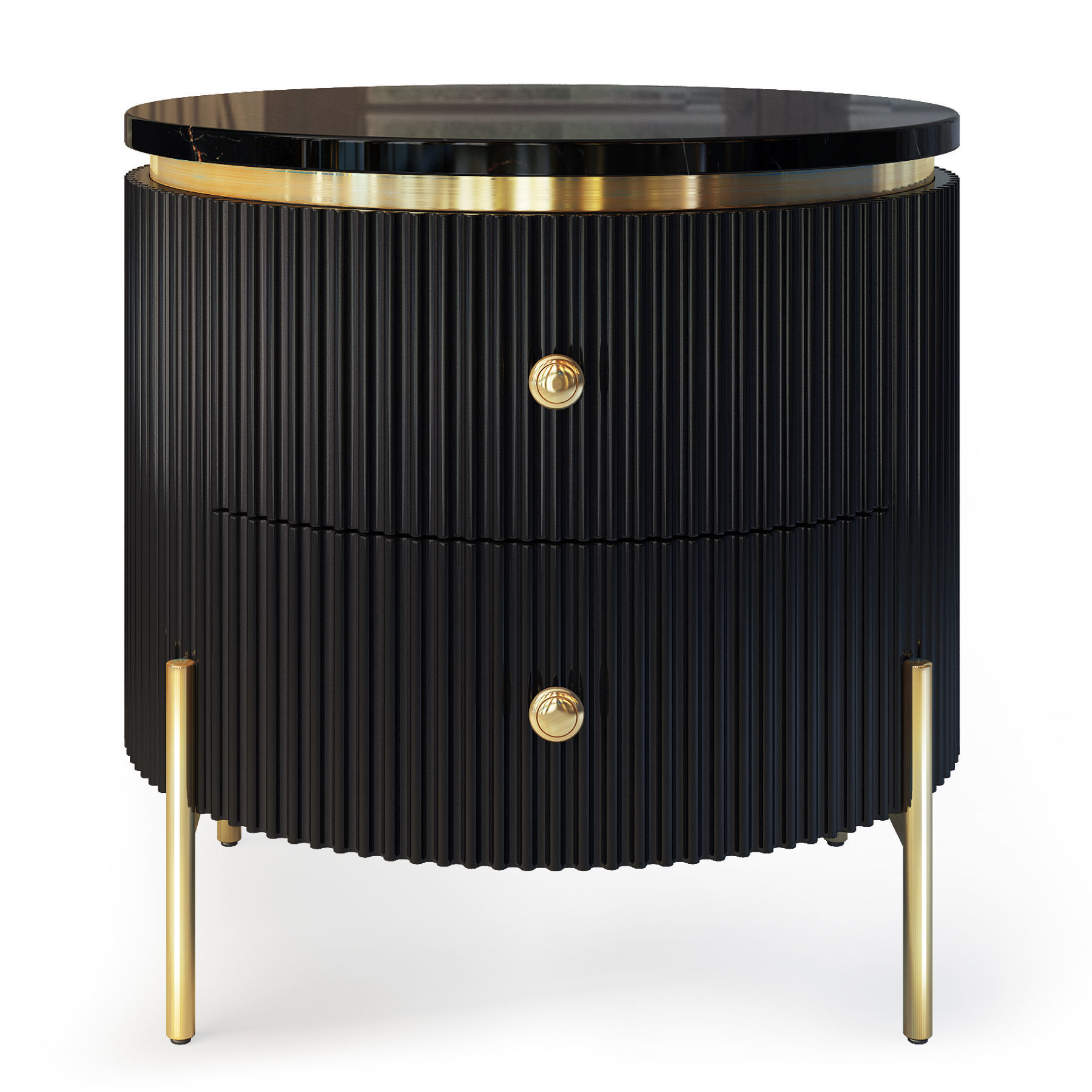 Sideboard nightstand Art Deco 3D model CGTrader