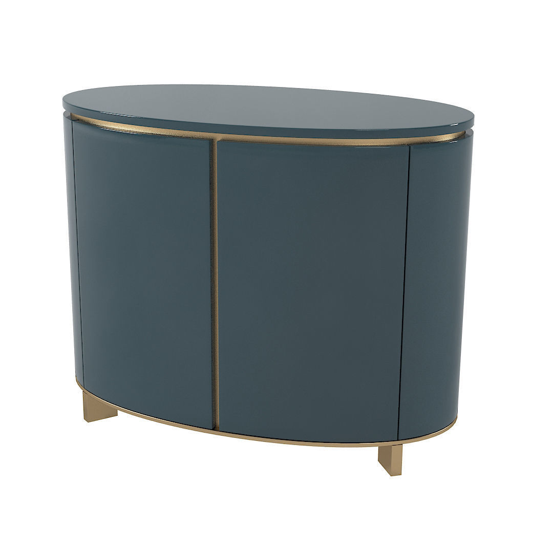 Meridiani shine elliot commode