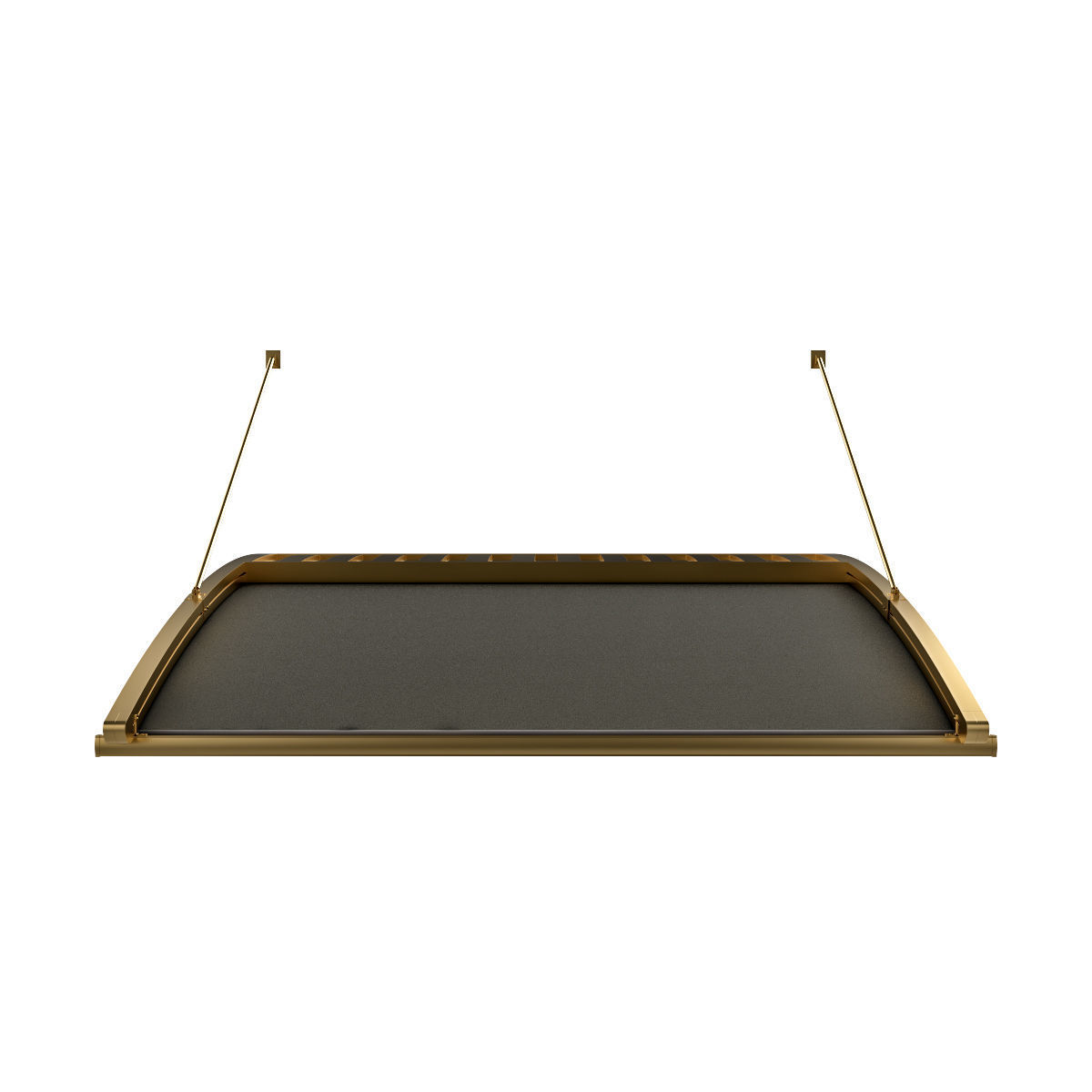 Motorized Pergola 6 brass furniture matte