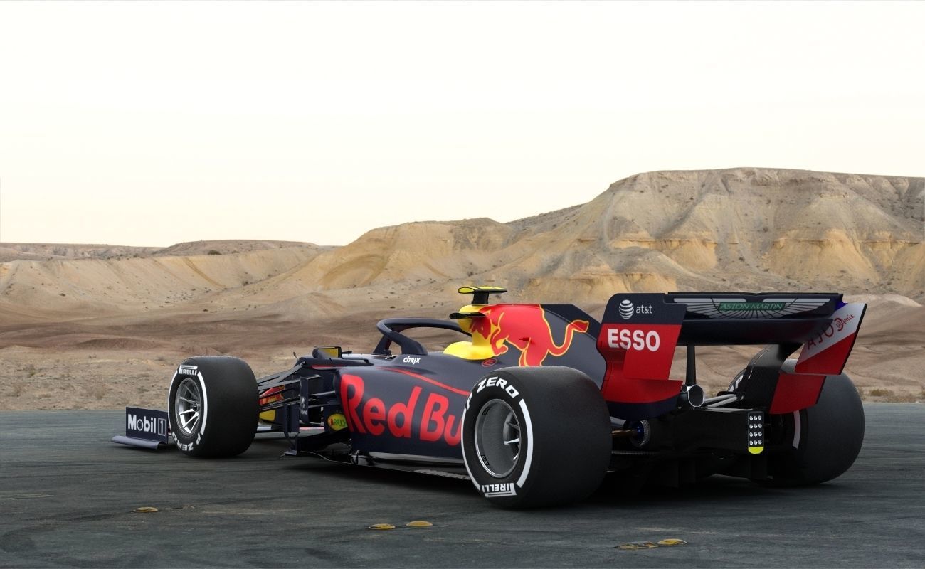 F1 Red Bull RB16 2020 3D model | CGTrader