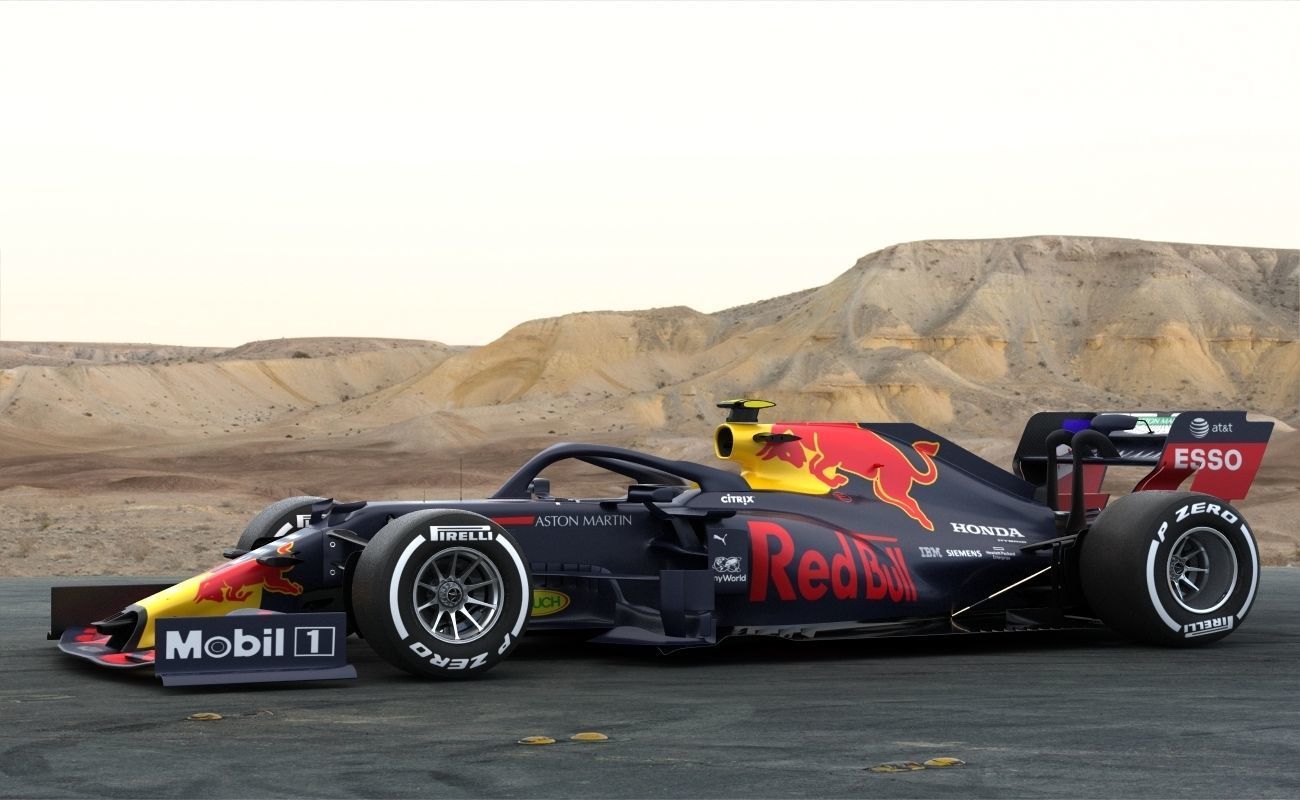 F1 Red Bull RB16 2020 3D model | CGTrader