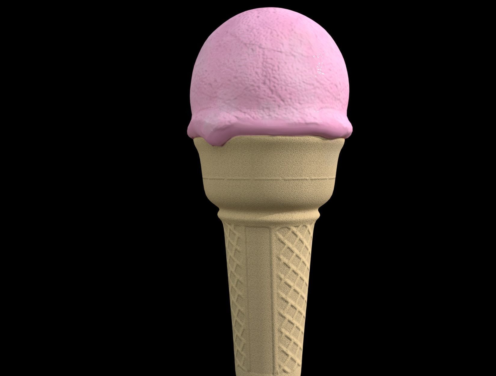 3D model PBR ICE CREAM CGTrader