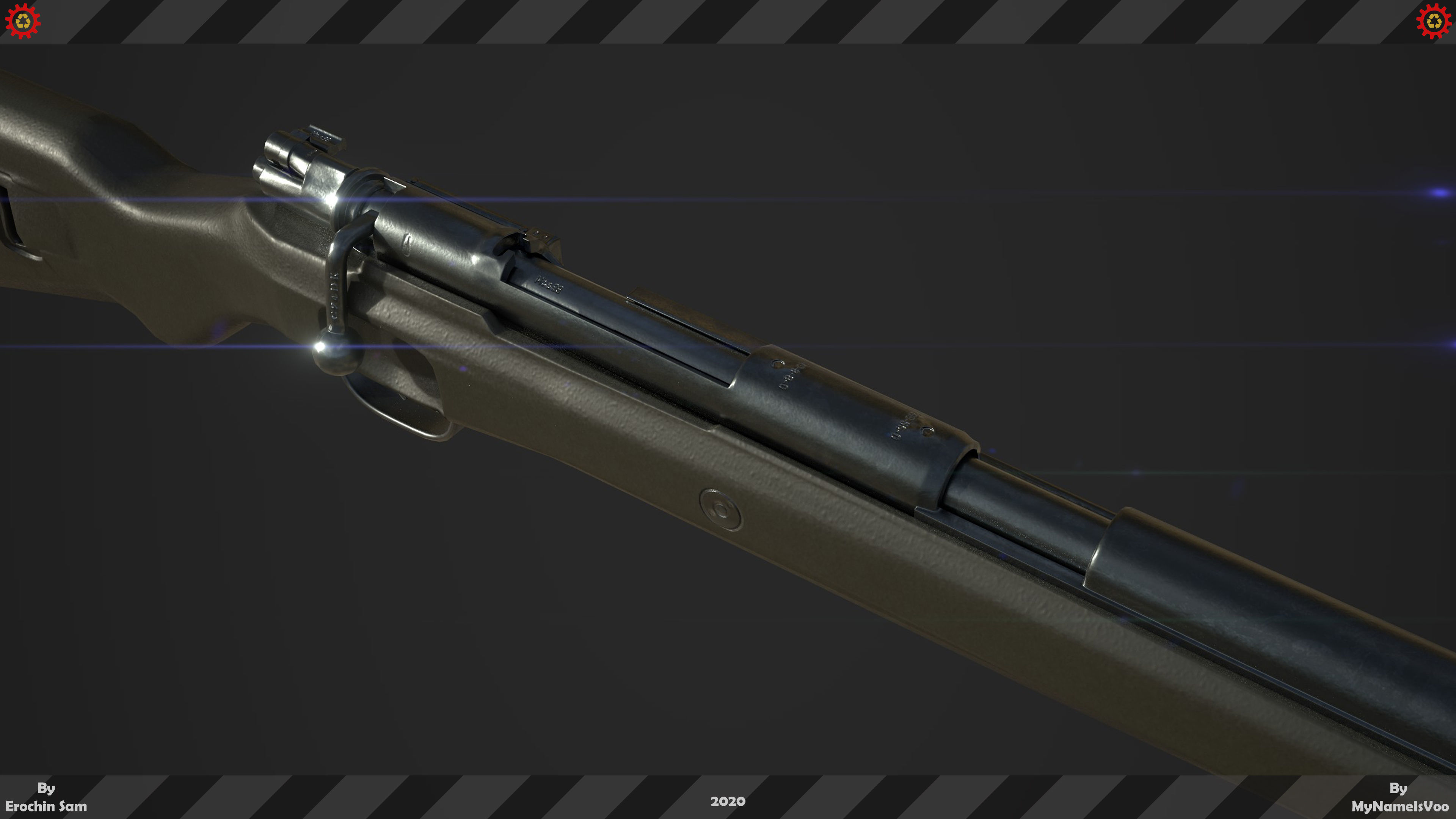 FPS Mauser98k 3D Model