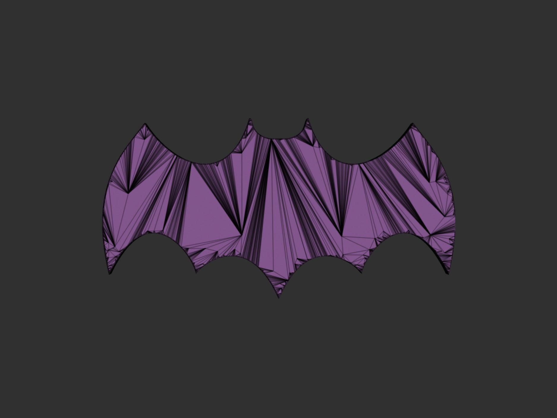 1966 Batman Chest Logo Symbol Emblem 3D model 3D printable | CGTrader