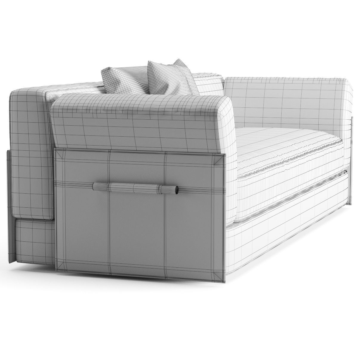 Fendi Casa Benson Tailor Sofa 3D model CGTrader