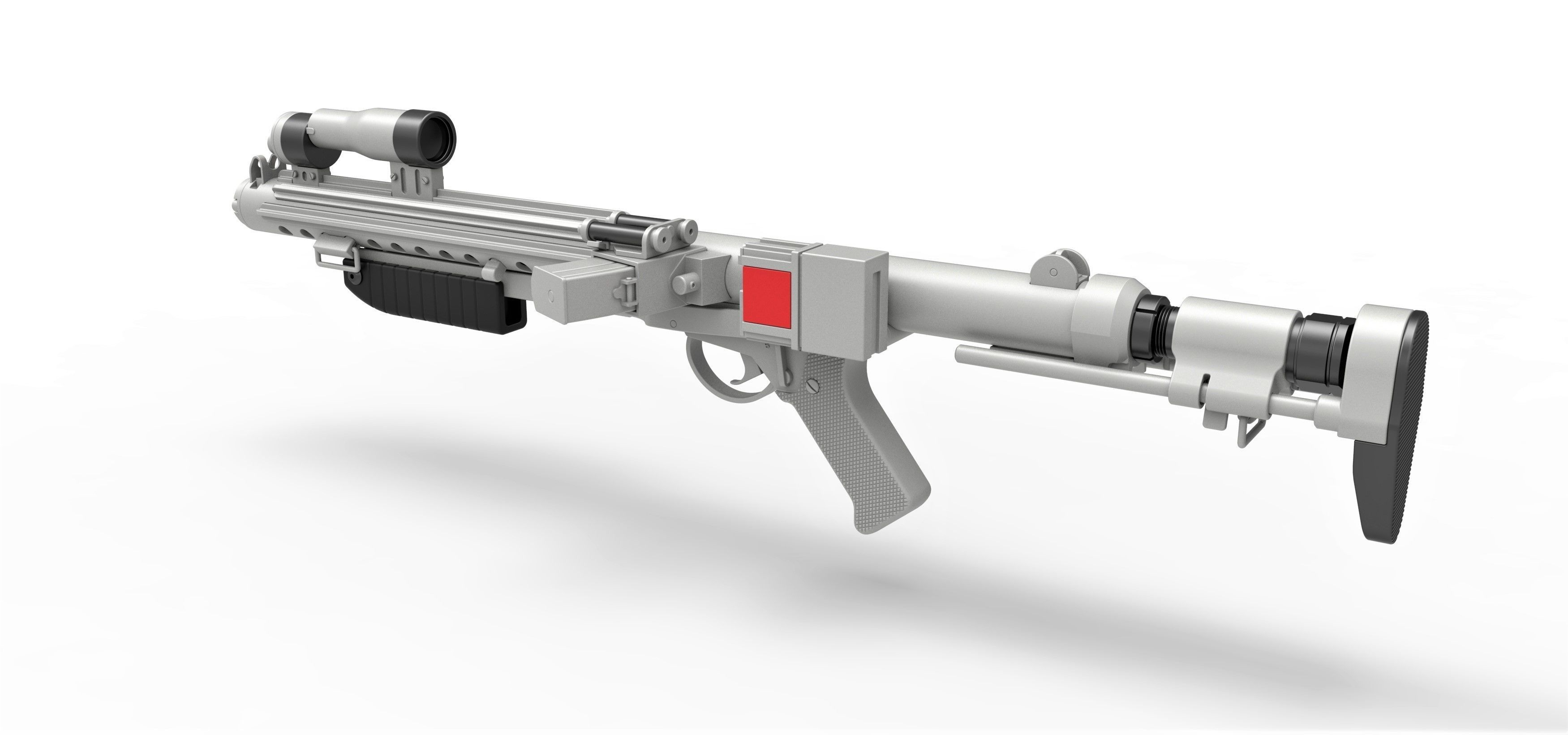 Range trooper Blaster rifle E-10R from Solo A Star Wars Story 3D model ...
