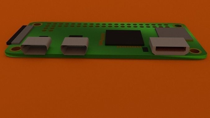 raspberry pi zero w free 3D model | CGTrader