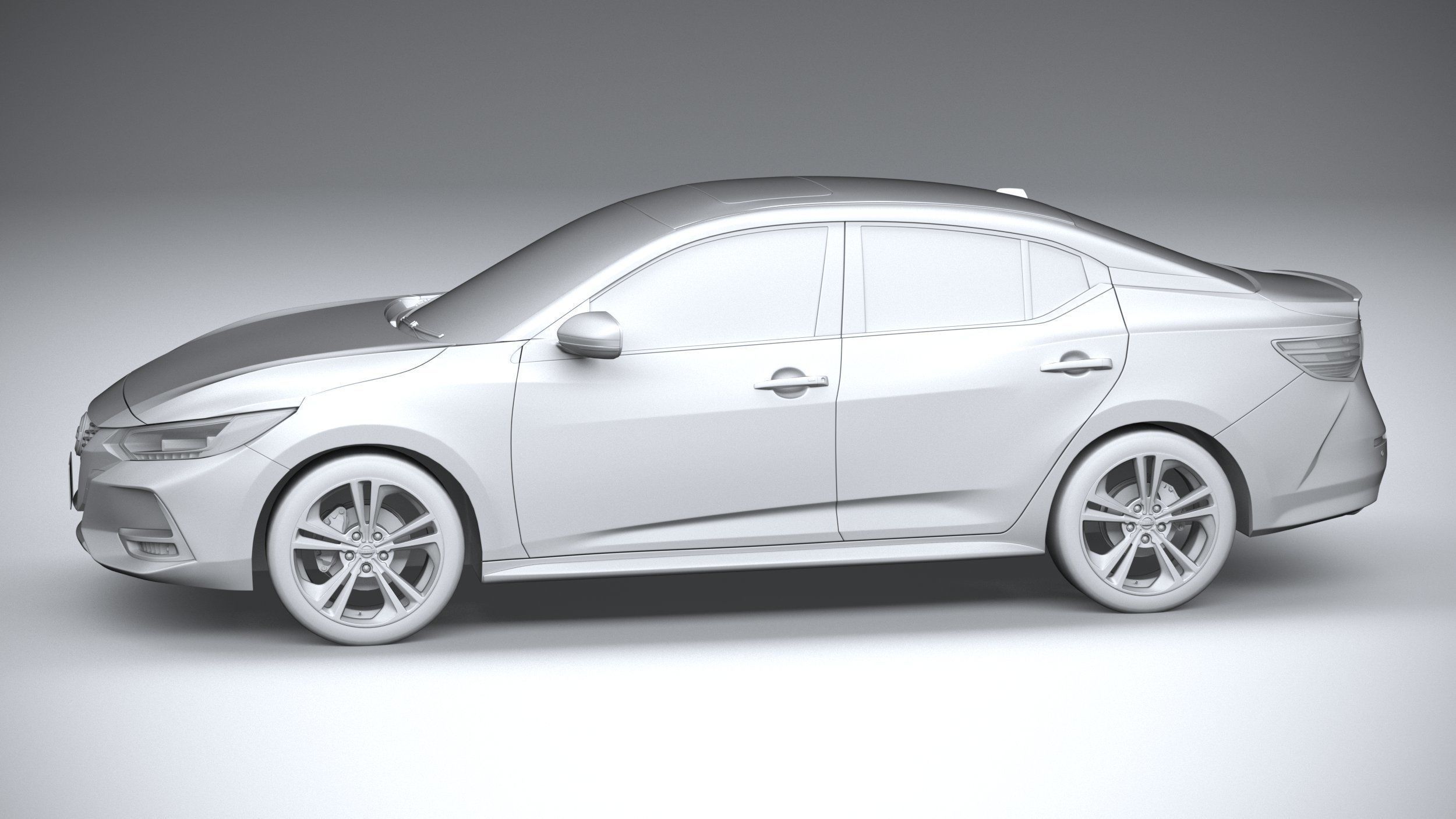 Nissan Sentra 2020 3D model | CGTrader