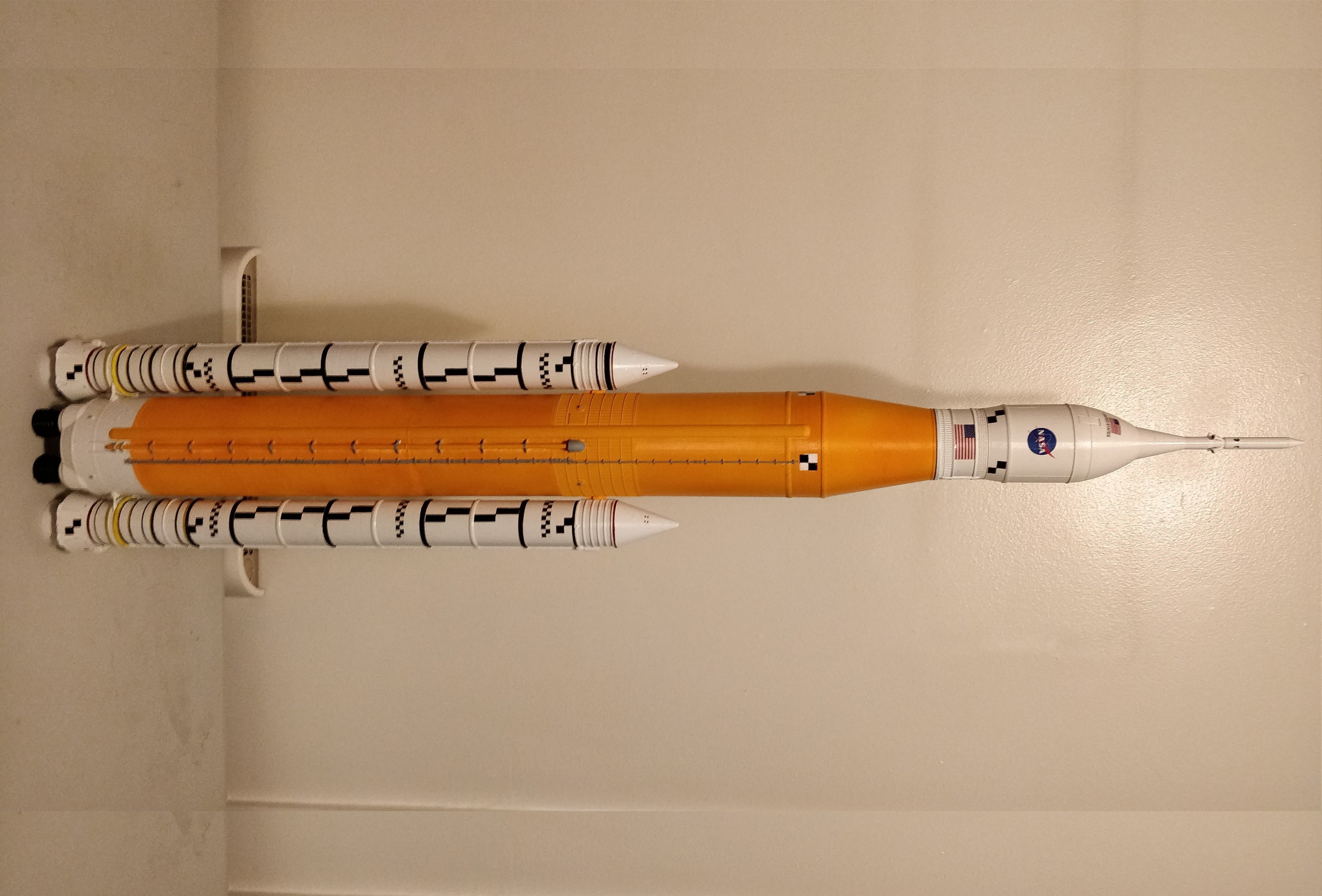 NASA Space Launch System Full Staging and Interior