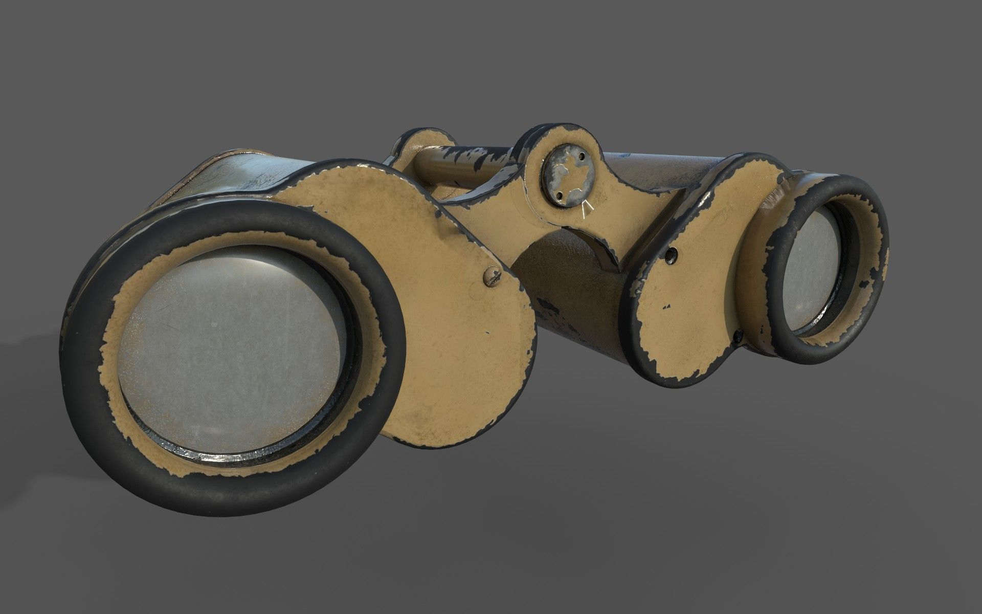 Binoculars game 3D model CGTrader