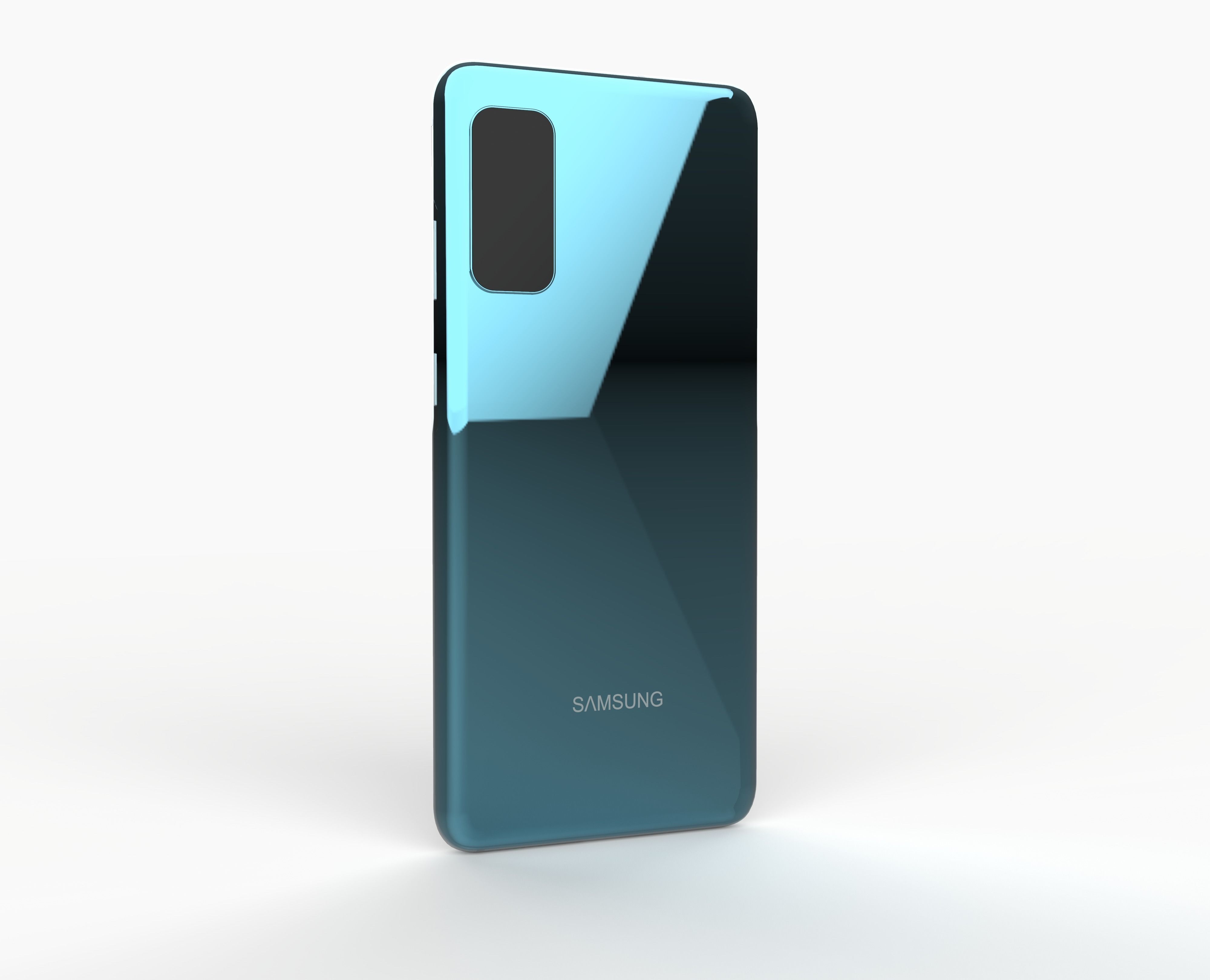 SAMSUNG s20 bule 3D print Model