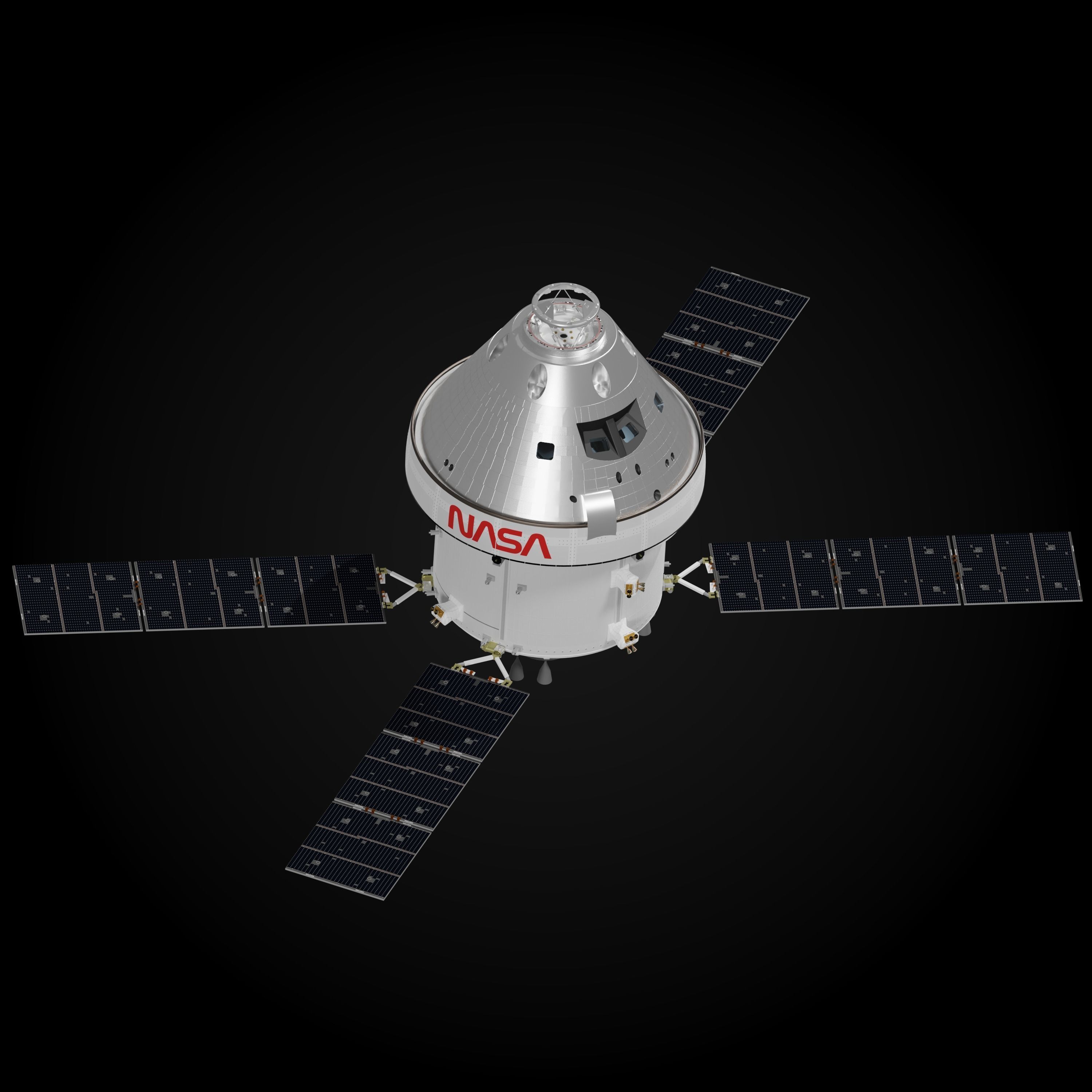 Orion MPCV Spacecraft 3D model CGTrader