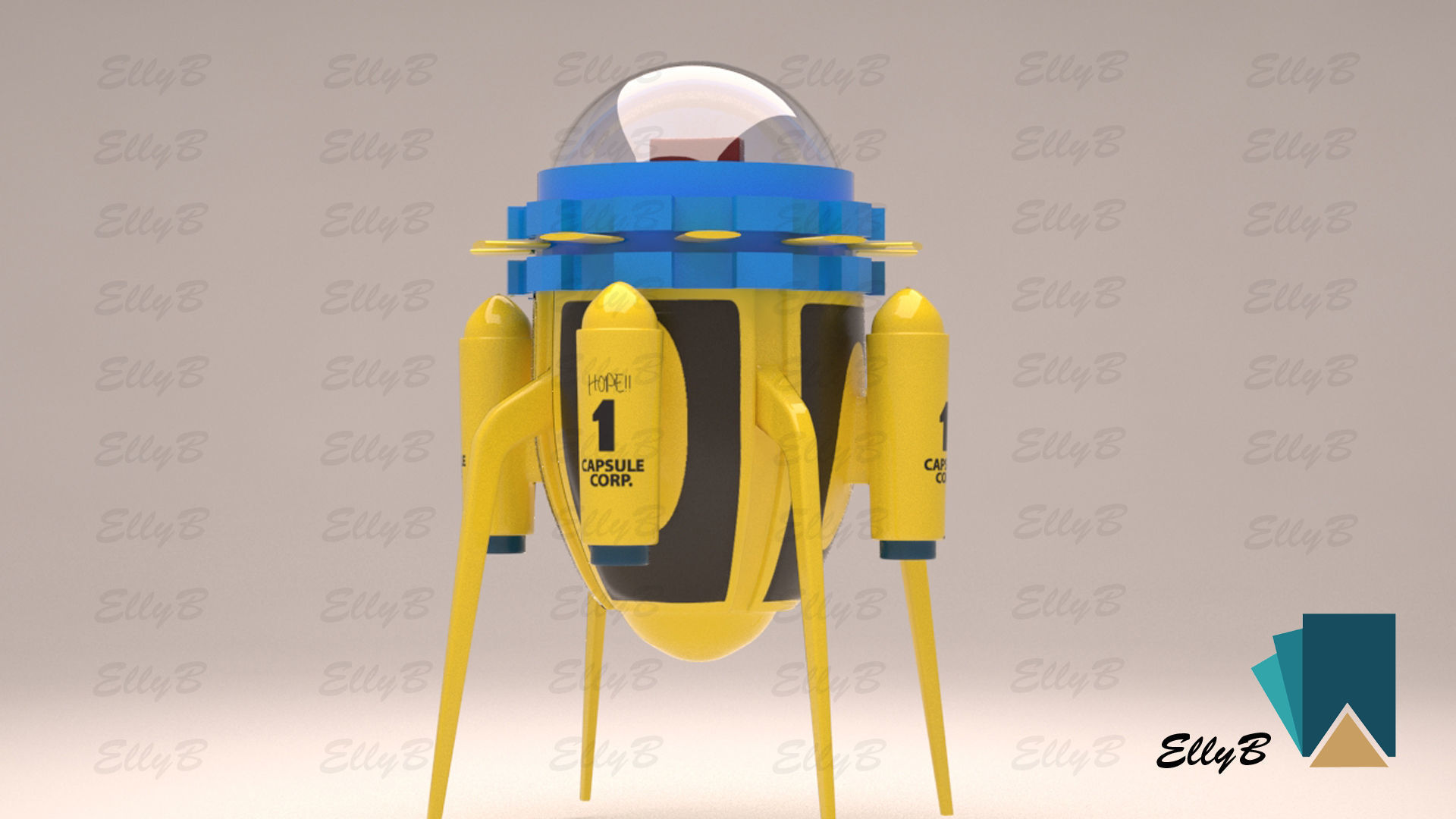 Time Machine clean version 3D model CGTrader