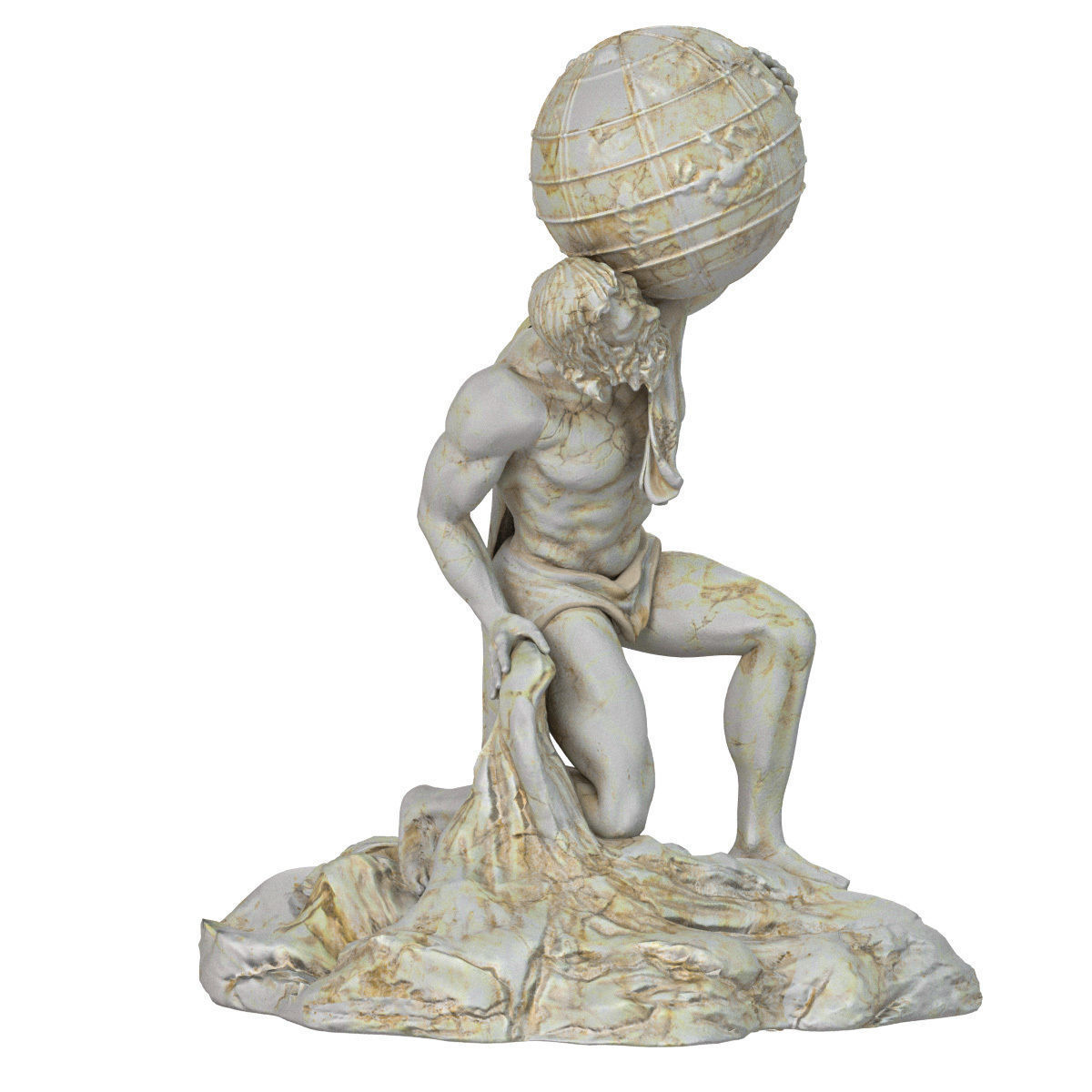 Atlant Sculpture 3D model | CGTrader