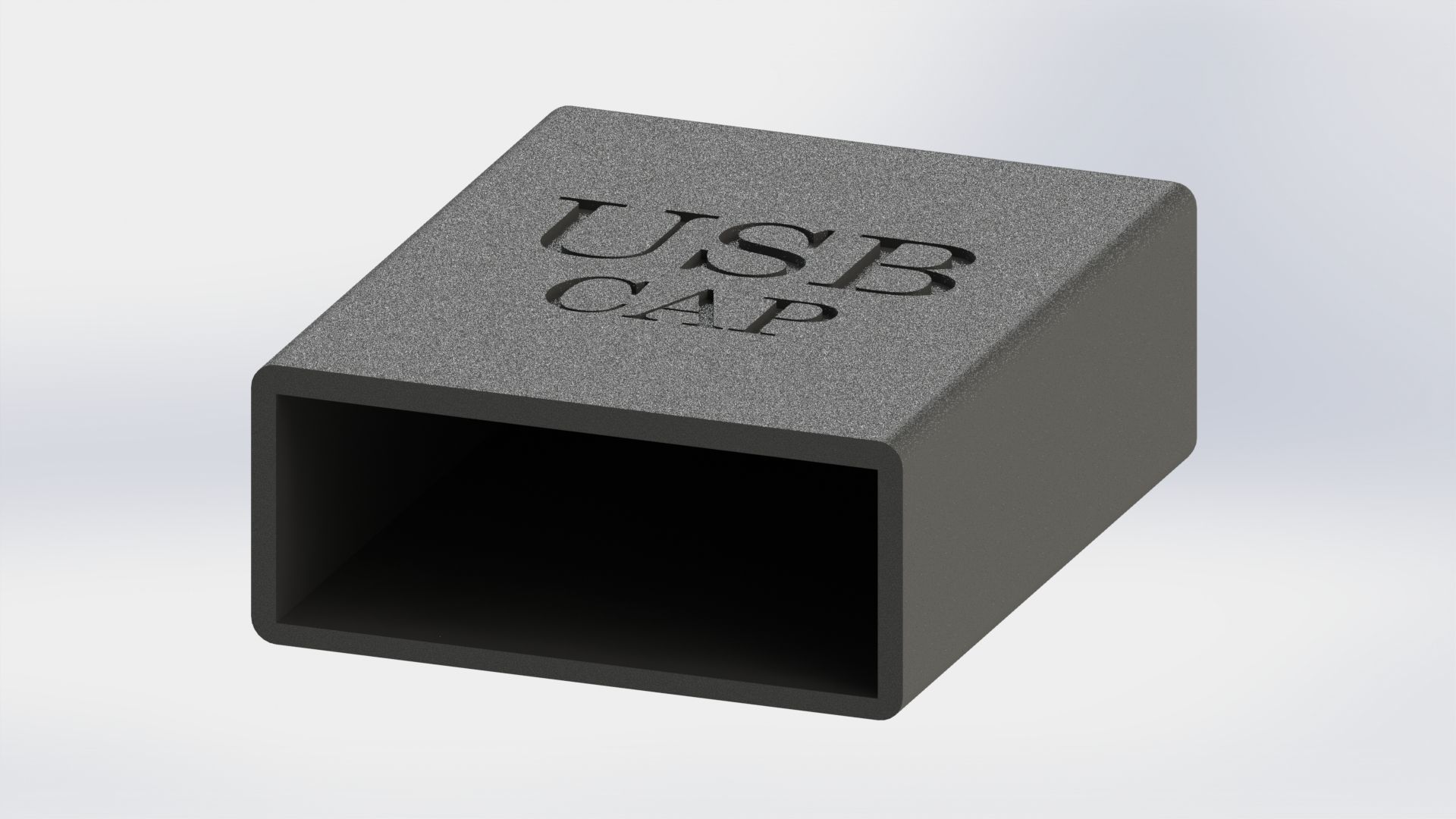 USB Pen Drive Cap 3D model 3D printable CGTrader