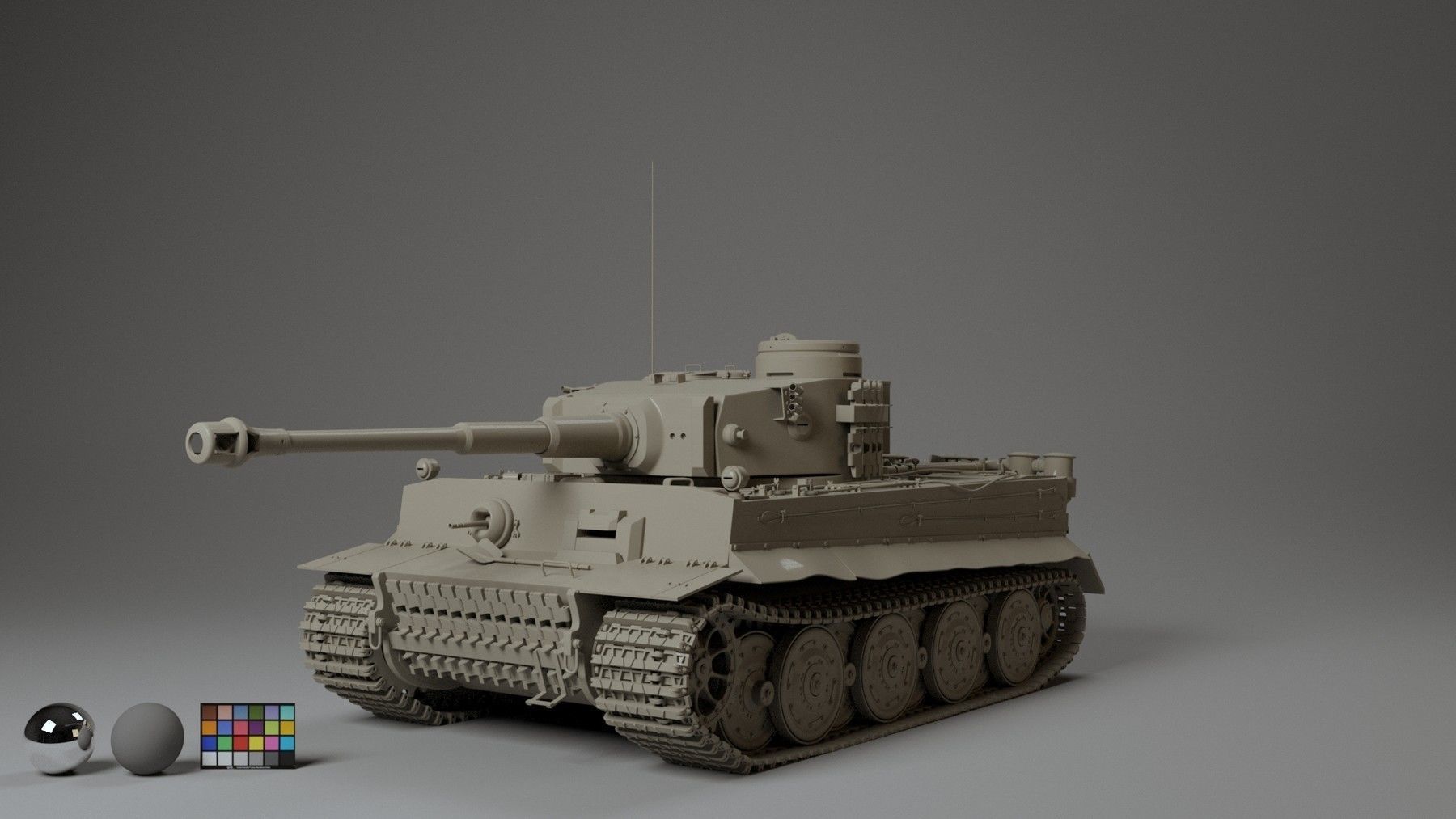 Tiger Tank 3D model