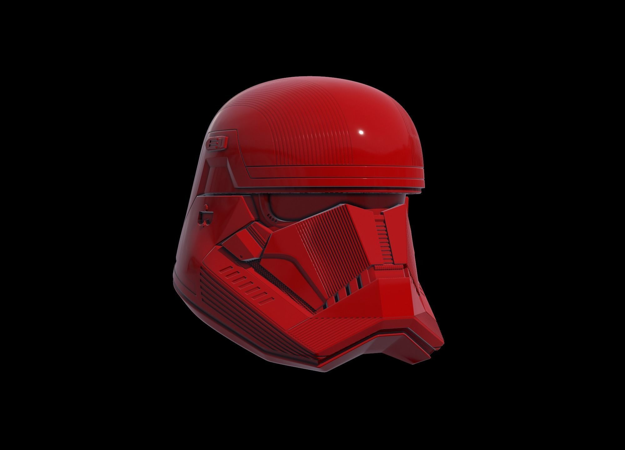 Sith Troop Helmet Wearable 3D Print Model