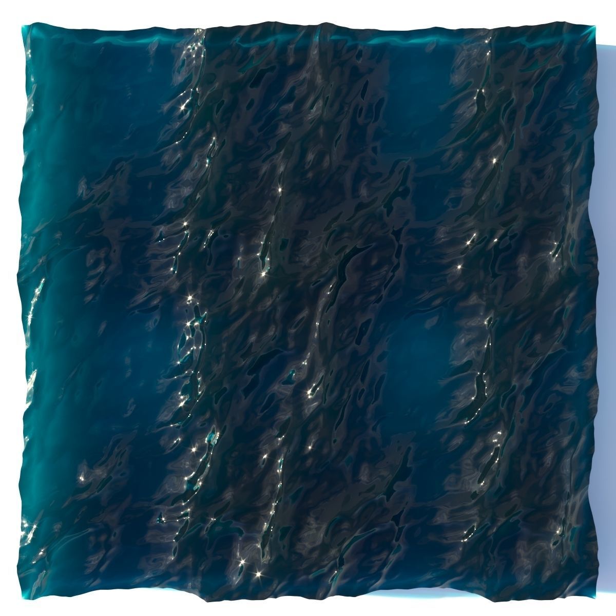 Ocean Print 15 3D model 3D printable | CGTrader
