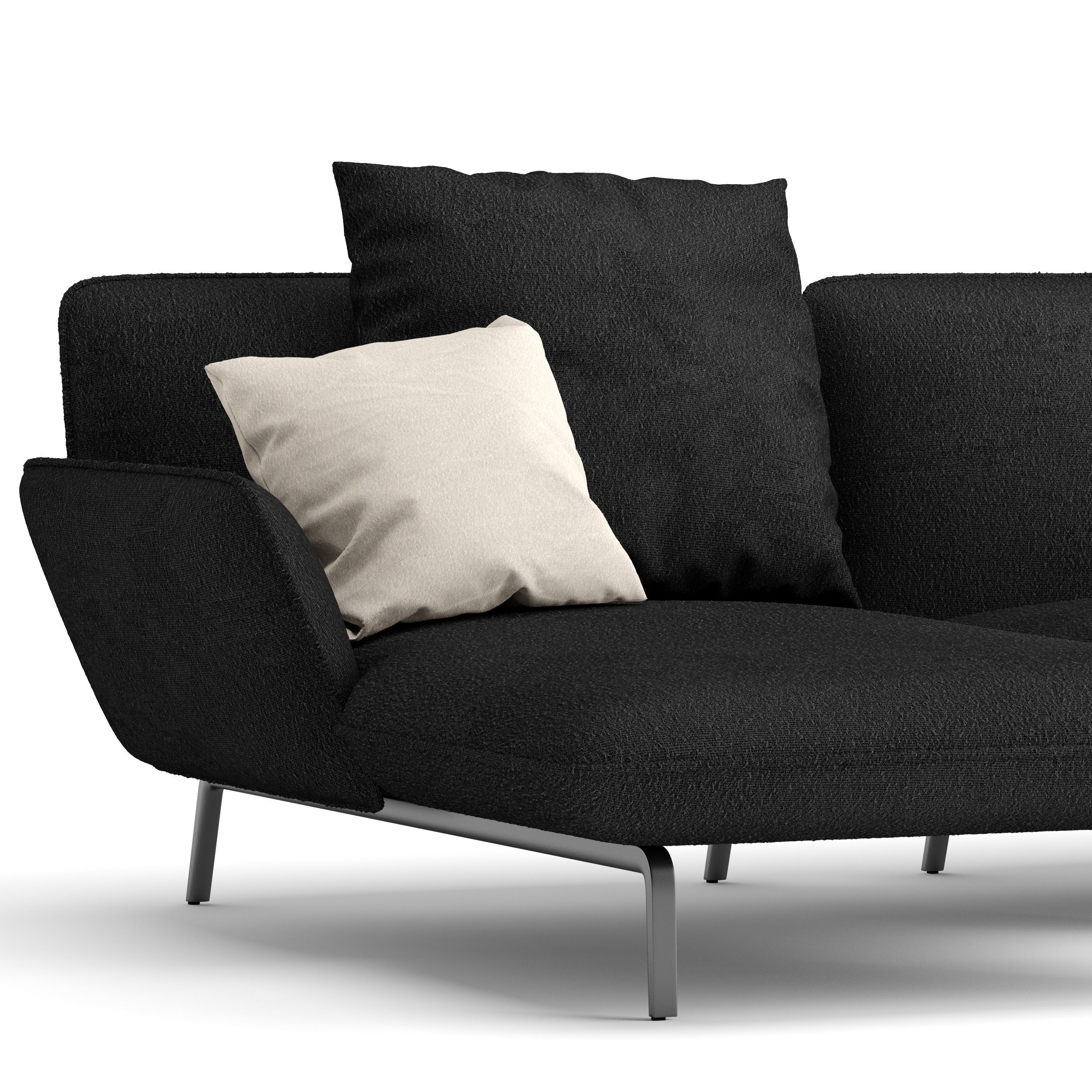 Zanotta Dove chaise lounge sofa 3D model CGTrader