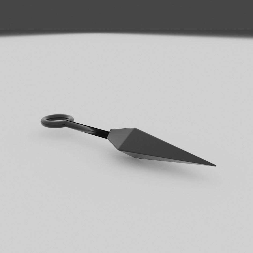 3d printable kunai CGTrader