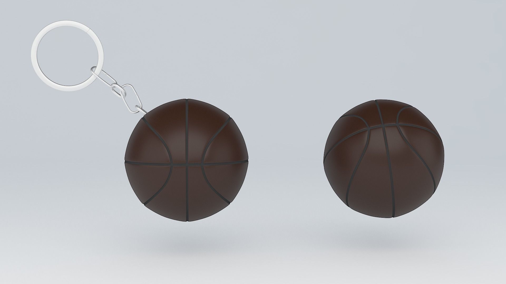 3D Printable Basketball keychain free 3D model 3D printable CGTrader