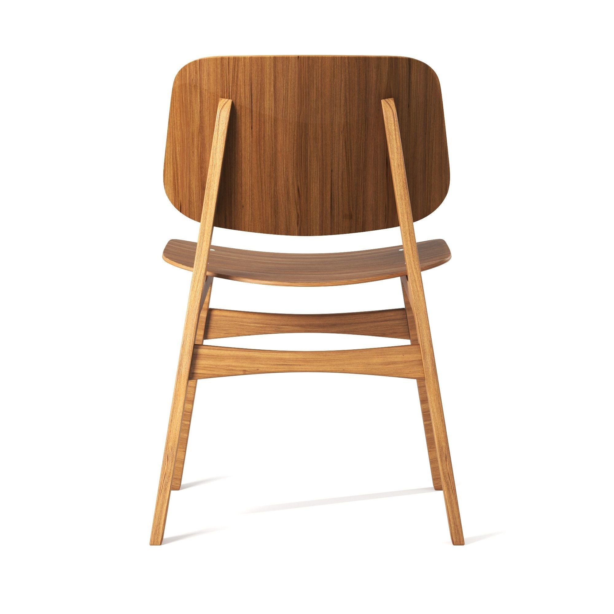 Fredericias Soborg Chair - Silla Fredericias Soborg free 3D model ...