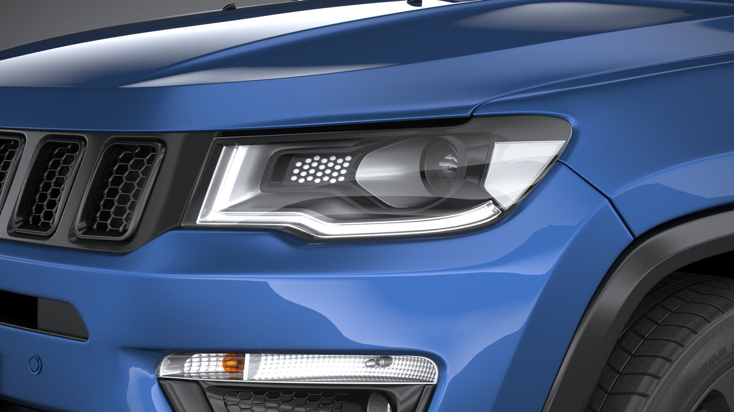 Jeep Compass 2020 3D model CGTrader