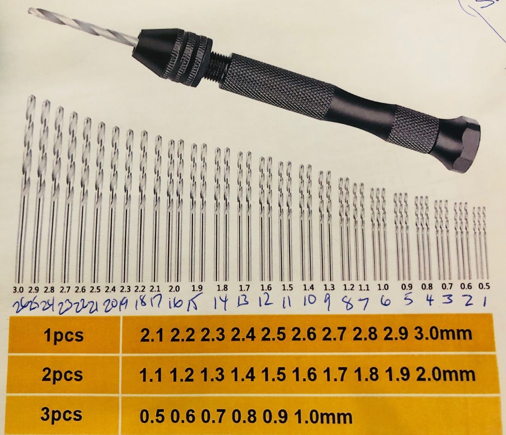 Amazon 48 Piece Micro Drill Bit Holder free 3D model 3D printable