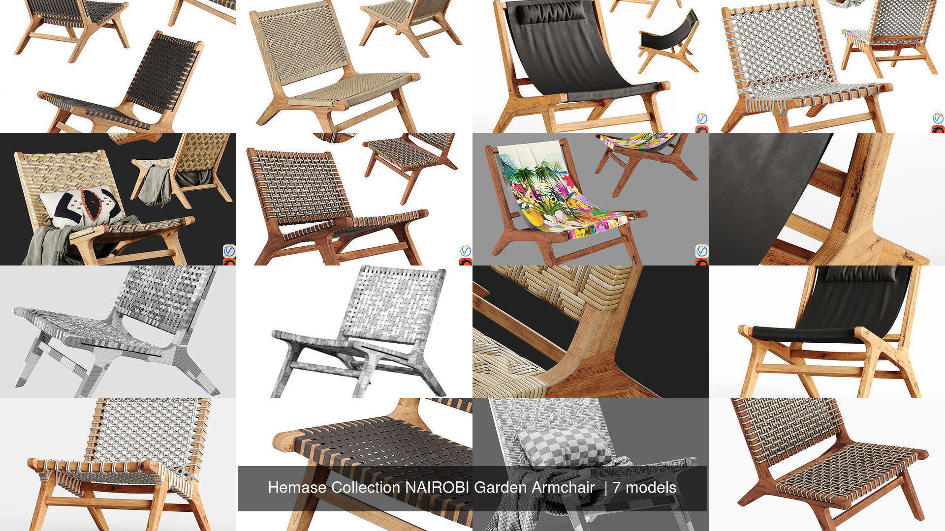 Hemase Collection NAIROBI Garden Armchair