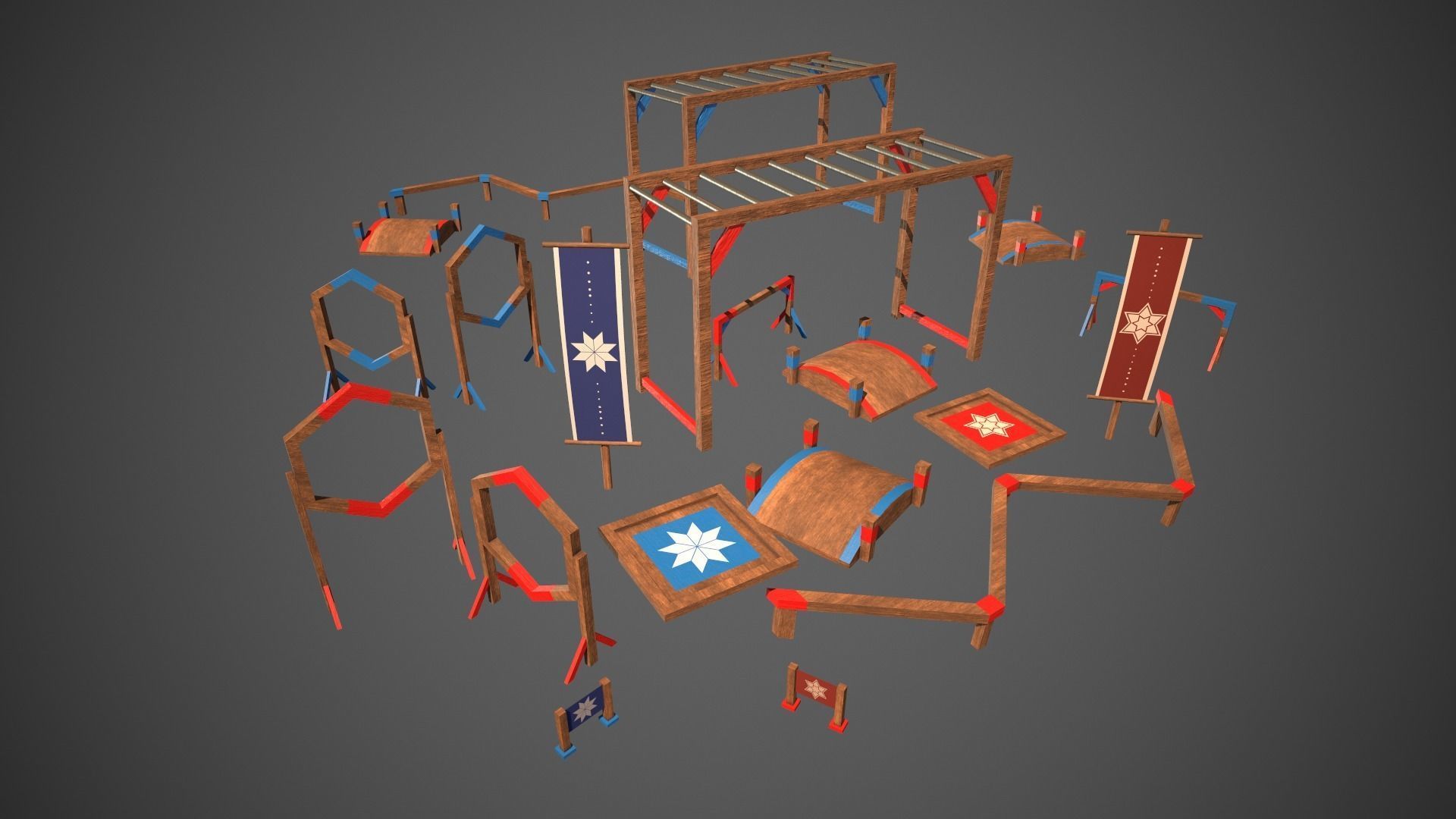 Obstacle Course Survivor Parkour