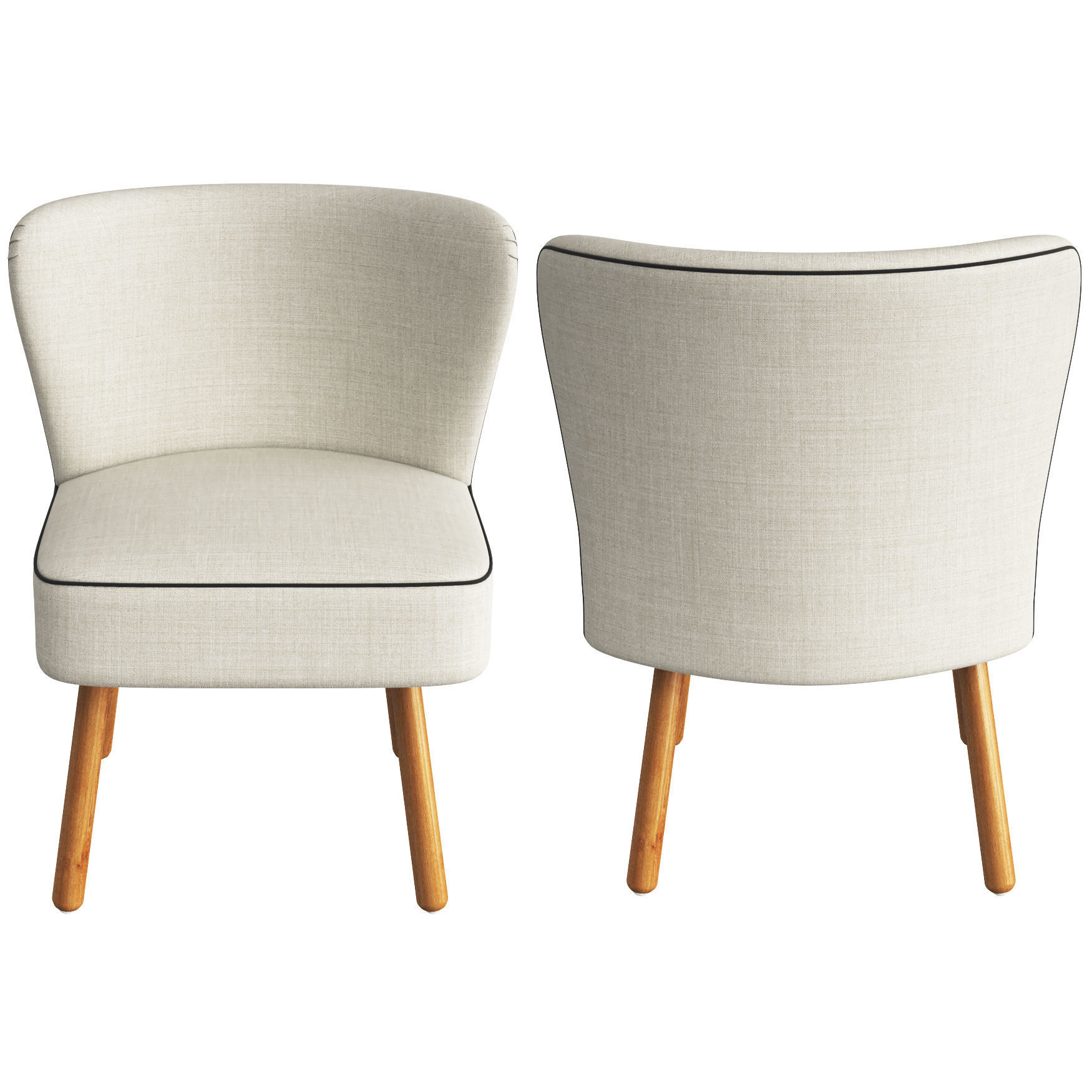 Zara Home Chair 3D model CGTrader