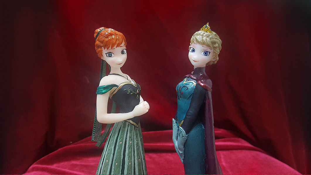 ELSA ANNA CORONATION FROZEN2 PACK 3D print model 3D model 3D printable ...