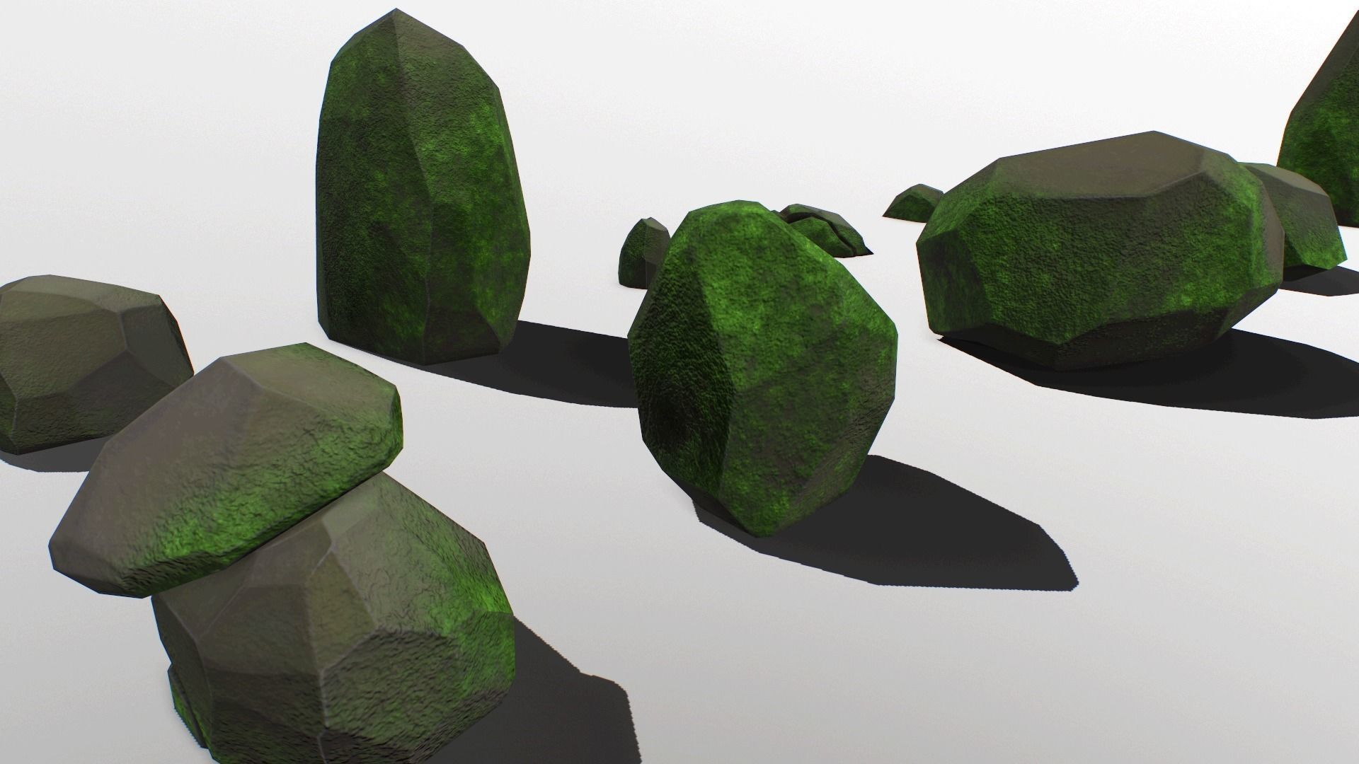 3D model Stylized Rocks Set vol 01 VR / AR / low-poly | CGTrader
