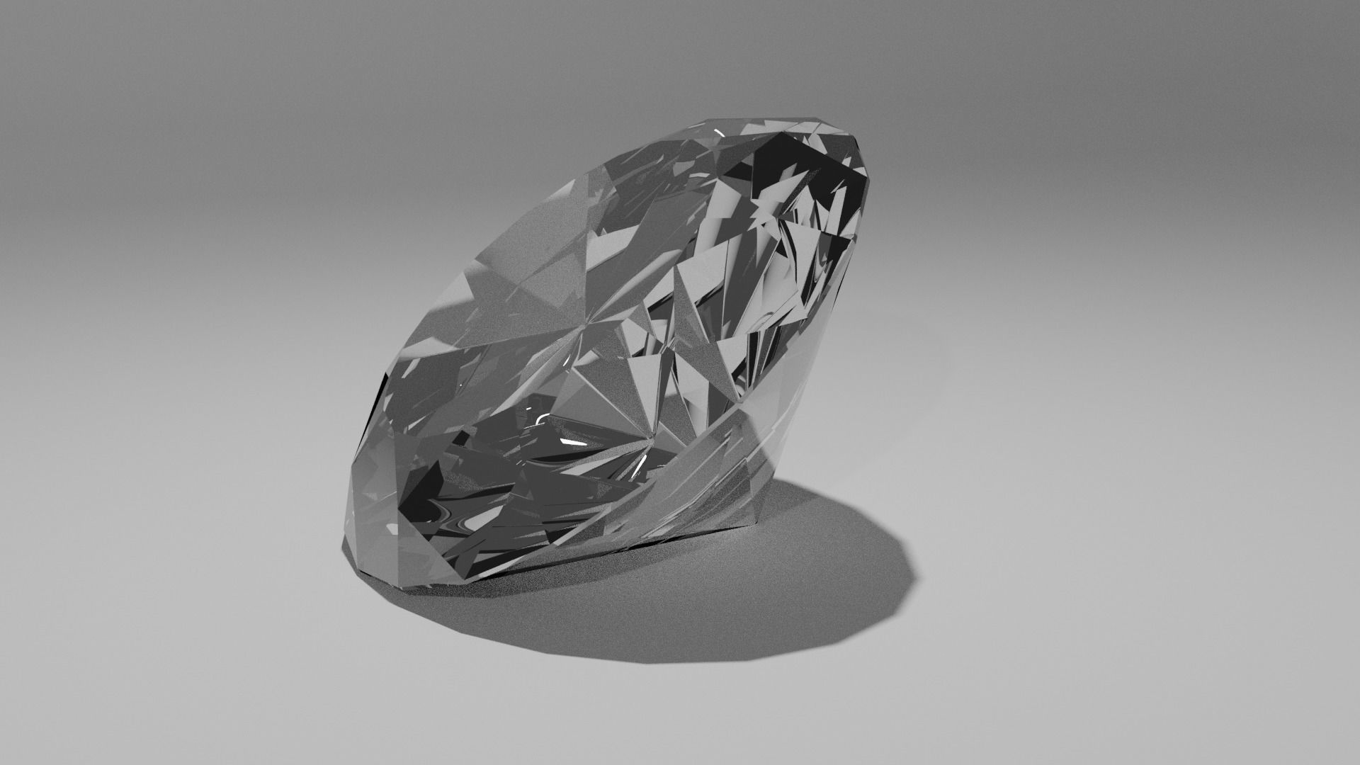 Low Poly Diamond free VR / AR / low-poly 3D model rigged | CGTrader