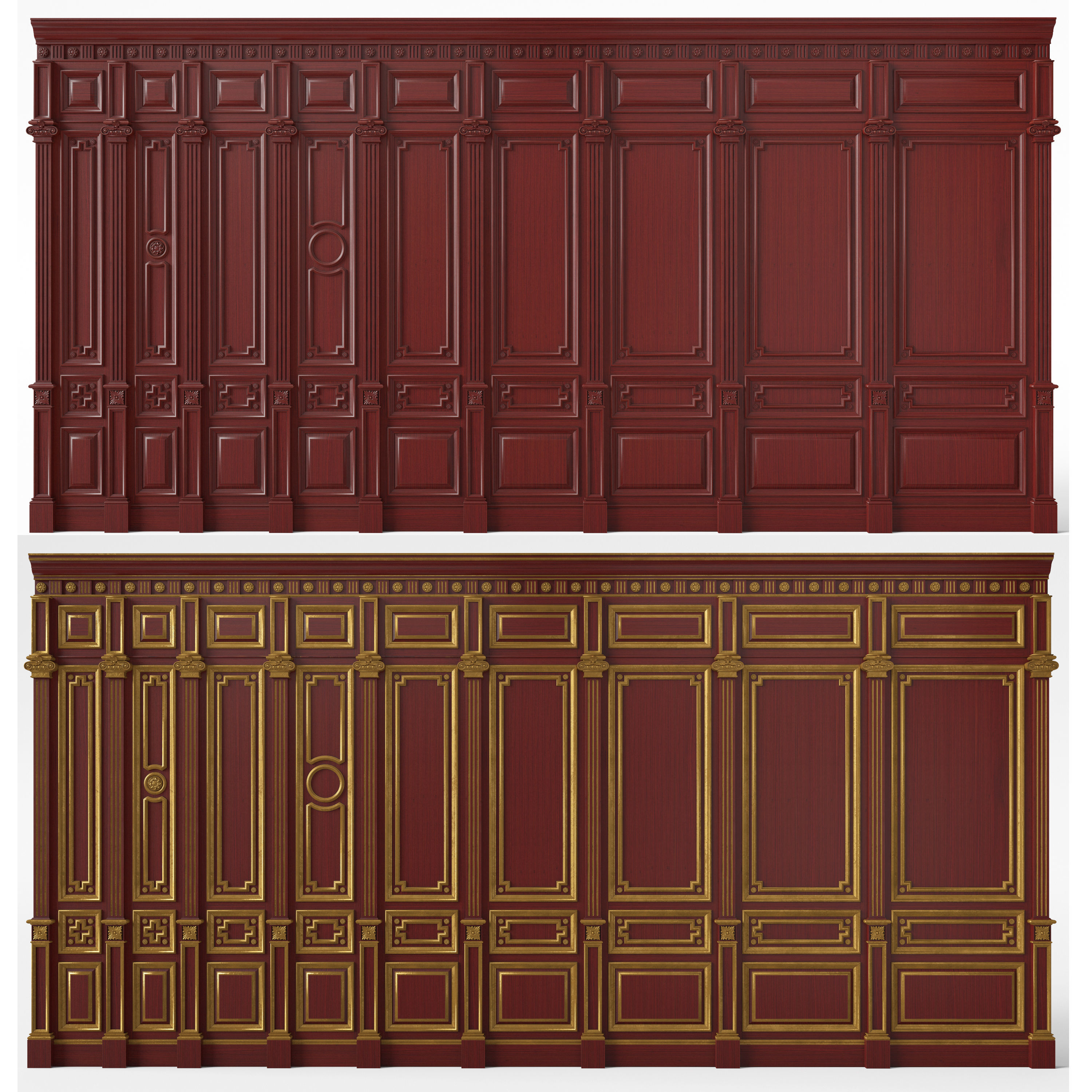 Wooden panels 03 02