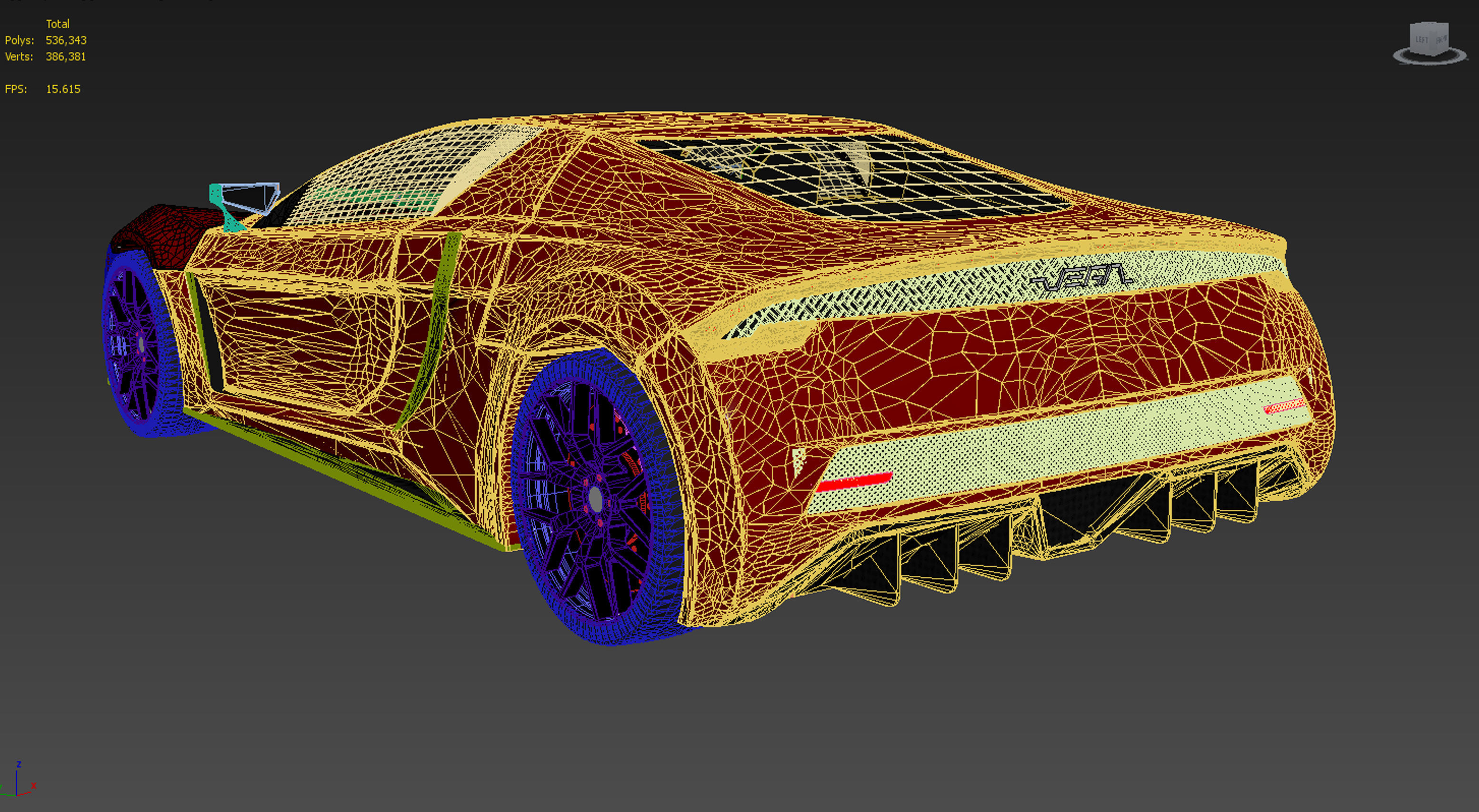 3D model Vega EVX Electic Car VR / AR / low-poly | CGTrader