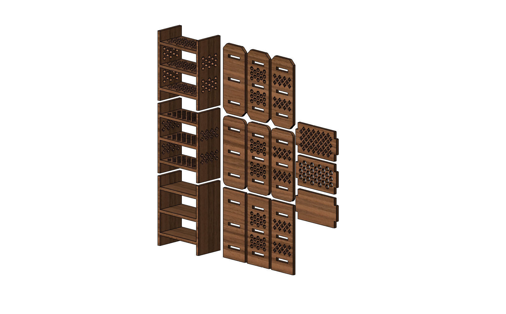 Miniature set of bedroom furniture for model making props 3D model 3D ...