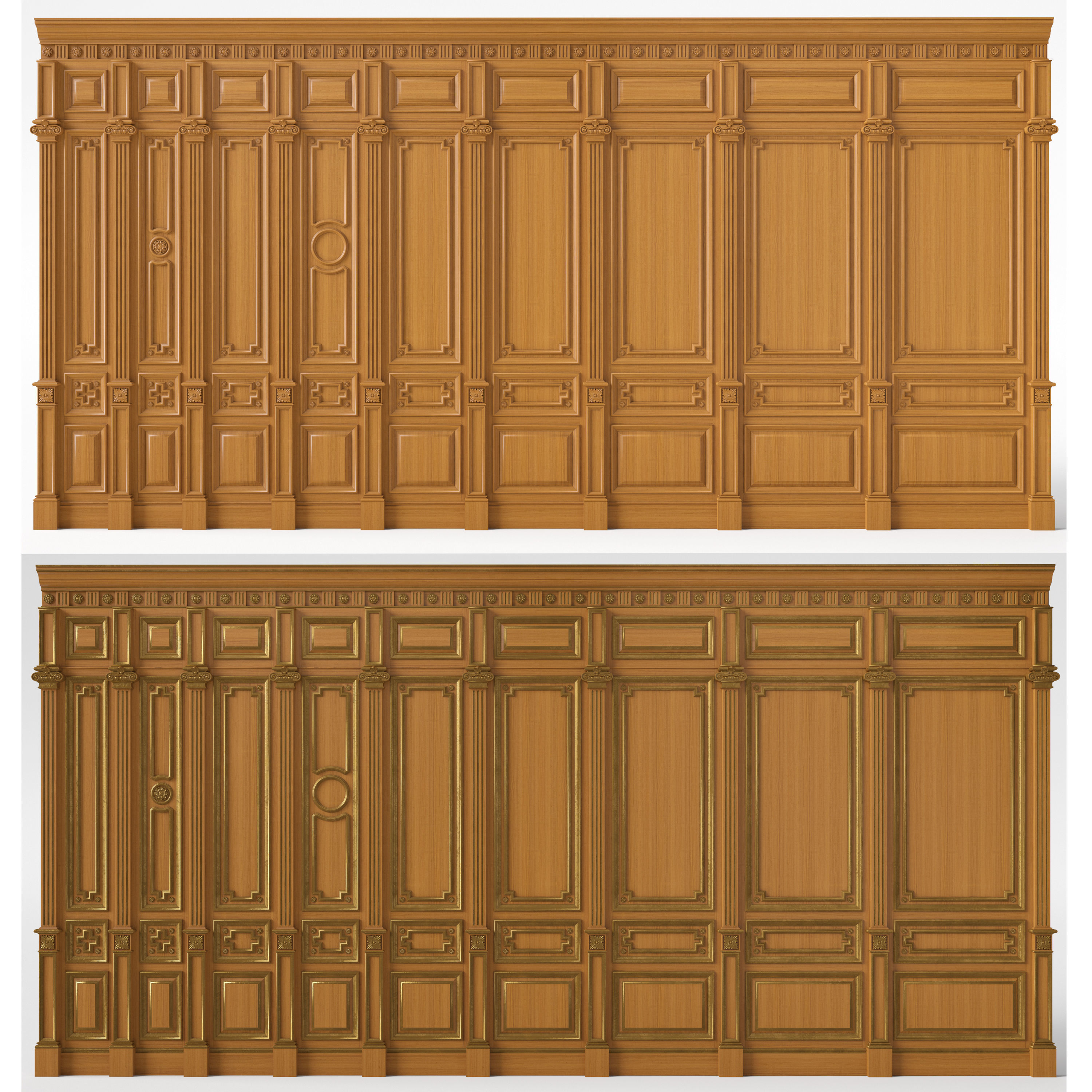 Wooden panels 03 03