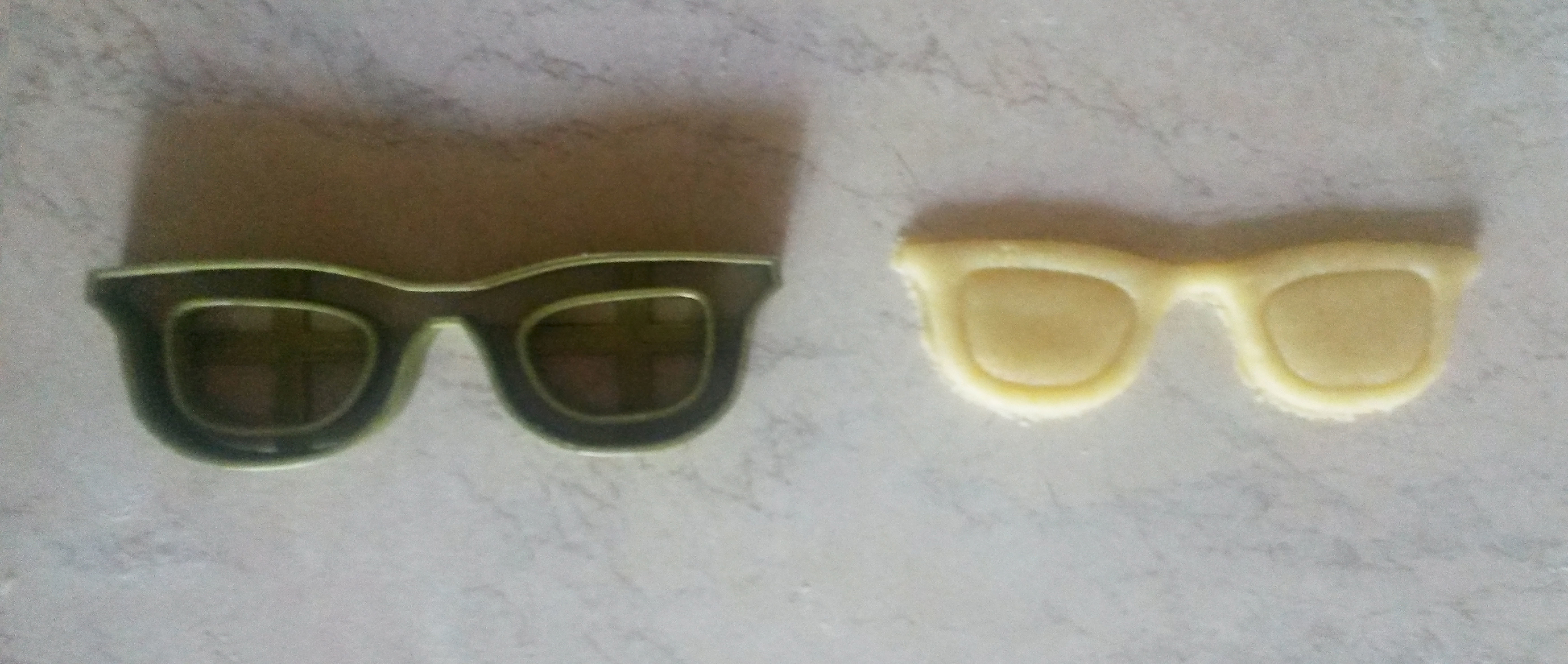 Sunglasses cookie cutter