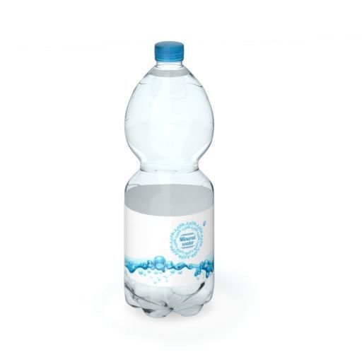Natural water bottle half liter 3D model CGTrader