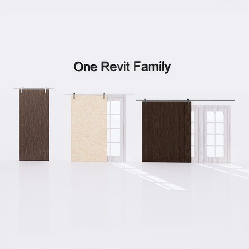 Large Sliding Door Revit Family Automatic Sliding Glass Doors W