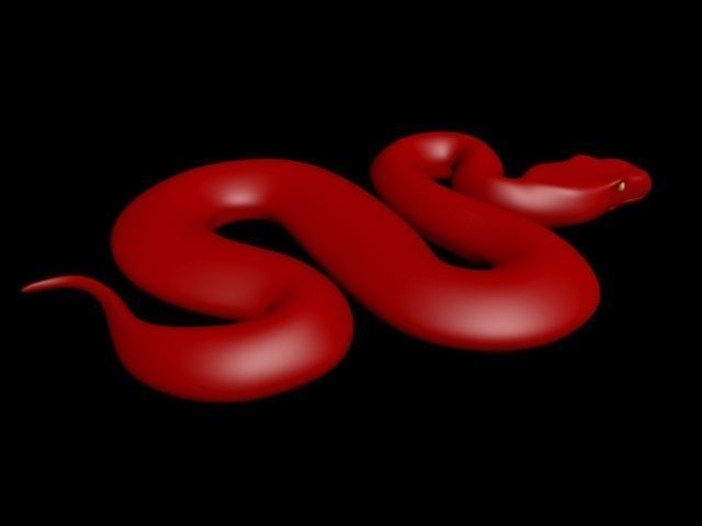 ball python STL 3D model | CGTrader