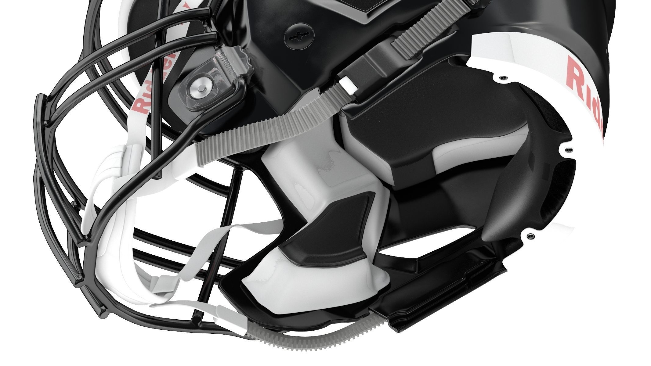 Riddell SpeedFlex Adult Football Helmet with Facemask 3D model CGTrader