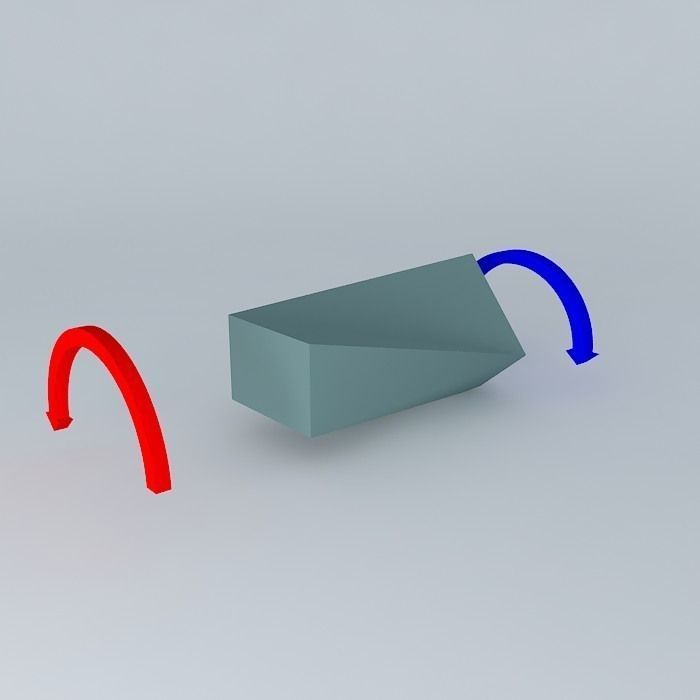 Torque two arrows free 3D model CGTrader