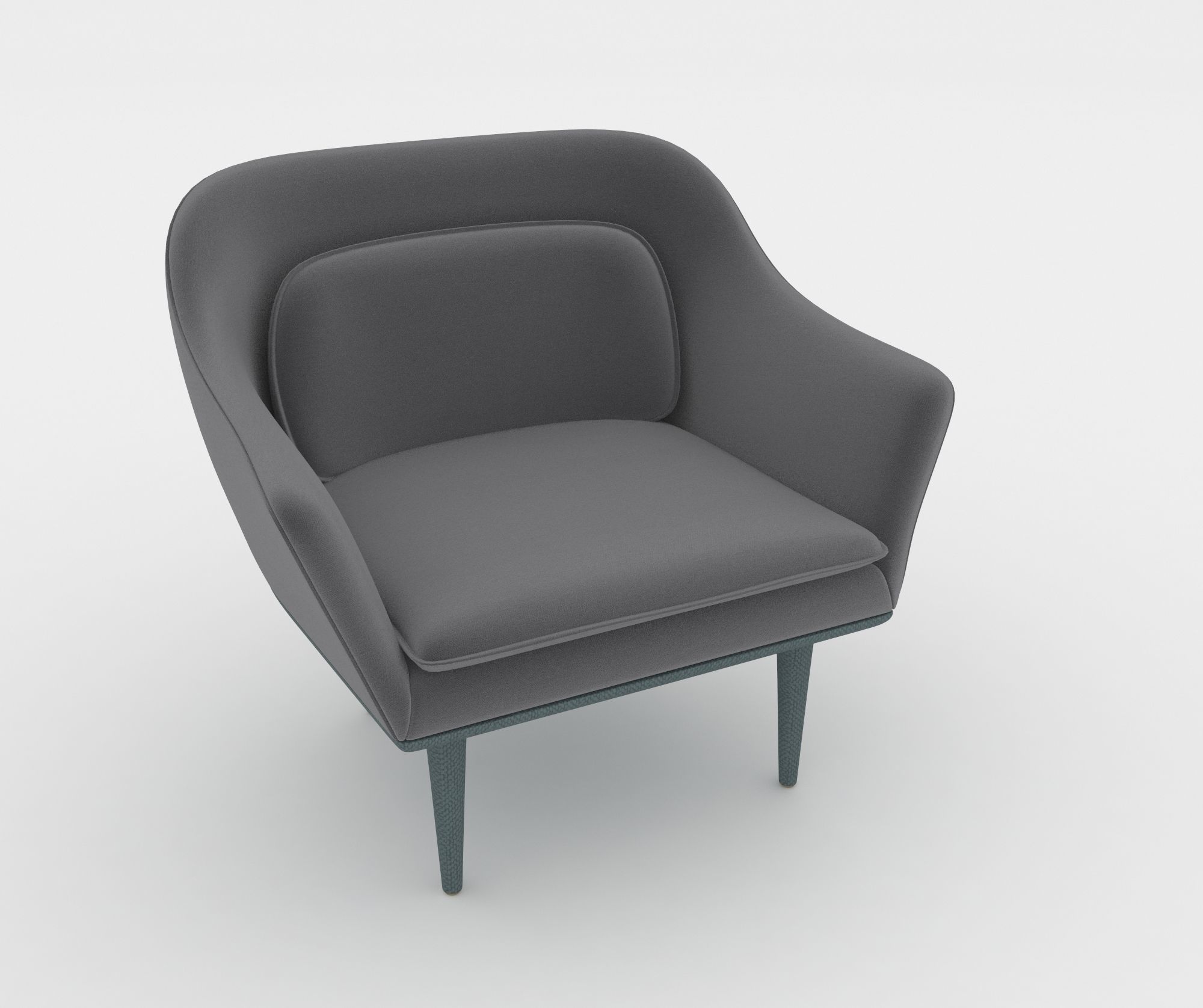 Armchair lounge chair 3D model CGTrader